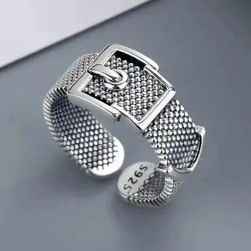 Jewelry Vintage Big Belt Antique Knuckle Rings Size ONE SIZE - 1 Thumbnail