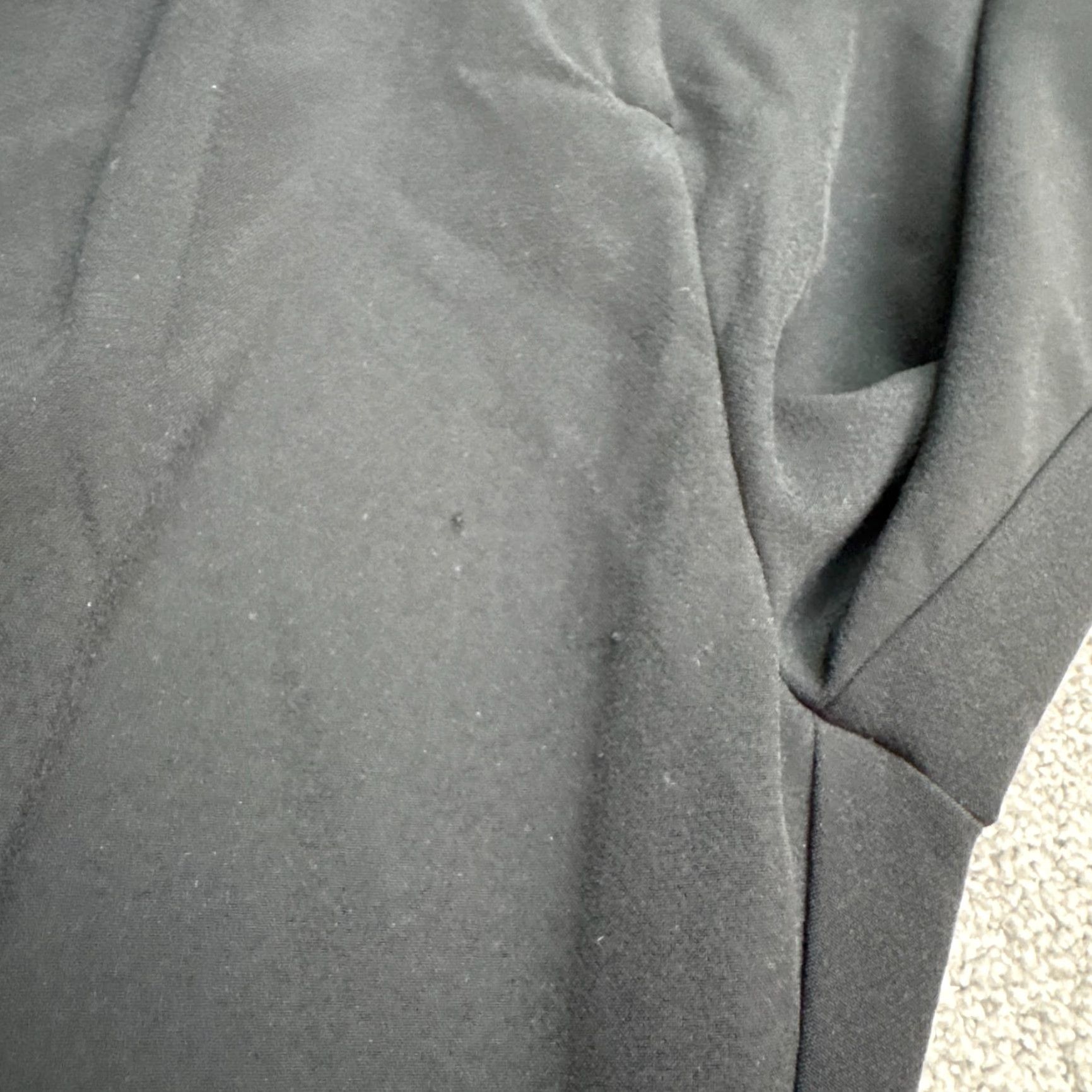 Topshop Topshop Pants Womens 6 Black Paperbag Tapered High Rise Pleated Front Size 28" / US 6 / IT 42 - 7 Thumbnail