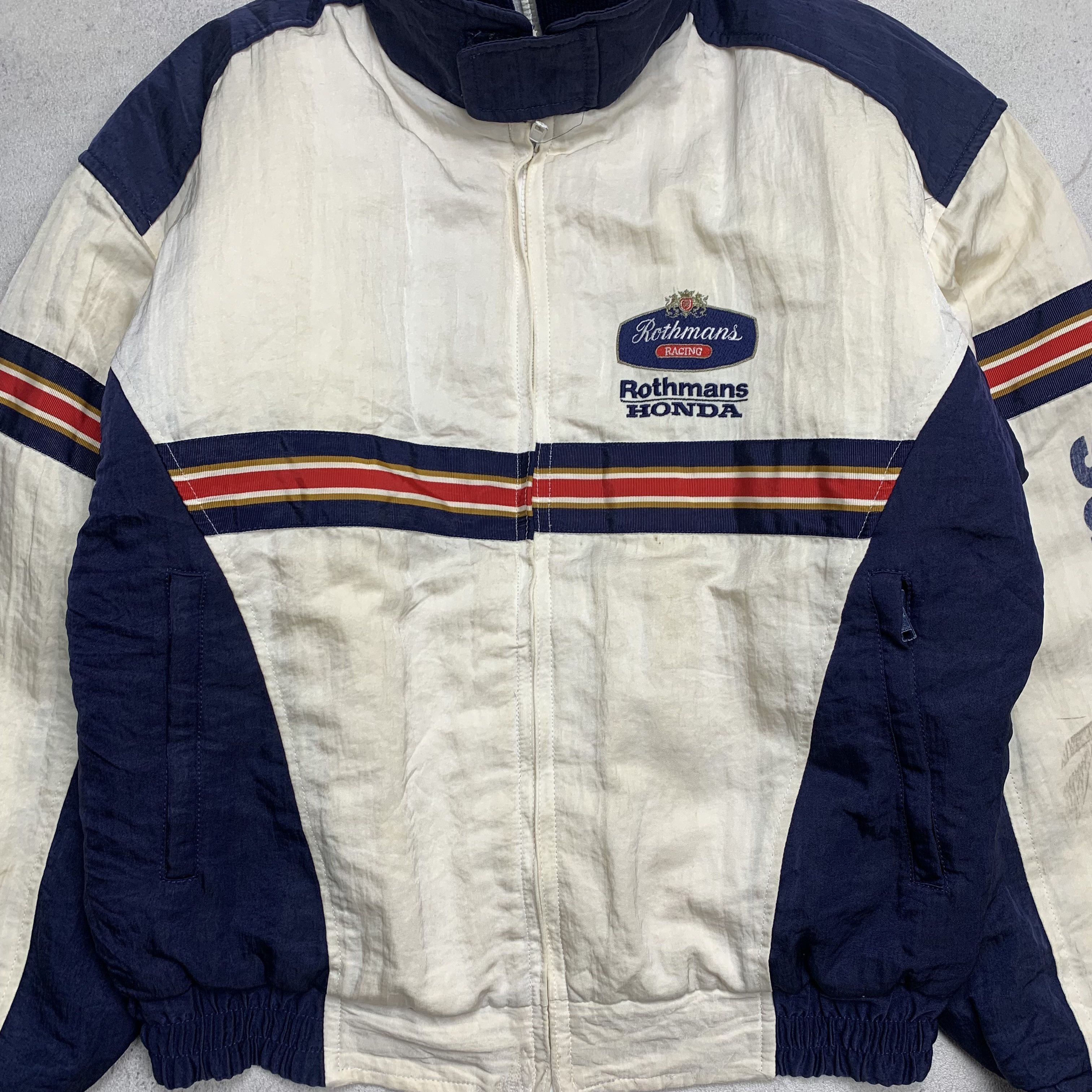 Vintage Vintage Honda Rothmans Racing Jacket Size US M / EU 48-50 / 2 - 6 Thumbnail
