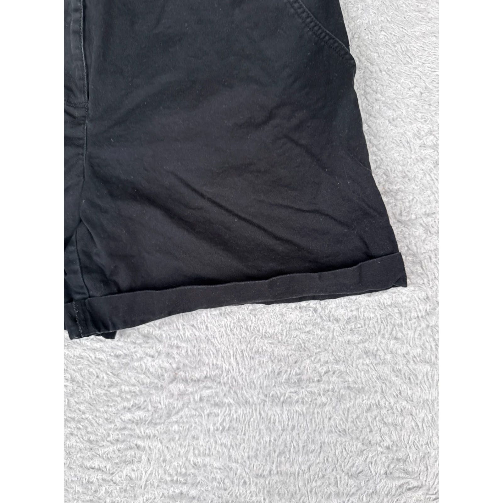Tommy Bahama Tommy Bahama Shorts Womens 8 Black Cotton Blend Pockets Beach Travel Casual Size 30" / US 8 / IT 44 - 2 Thumbnail