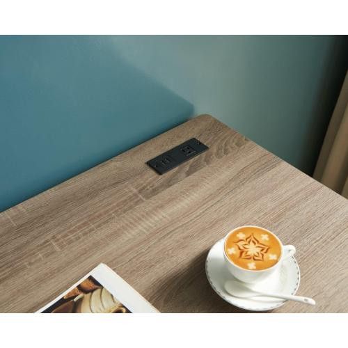 Designer × Homemade Computer Desk Writing Desk with One Drawer Metal Legs and US Size US L / EU 52-54 / 3 - 3 Thumbnail