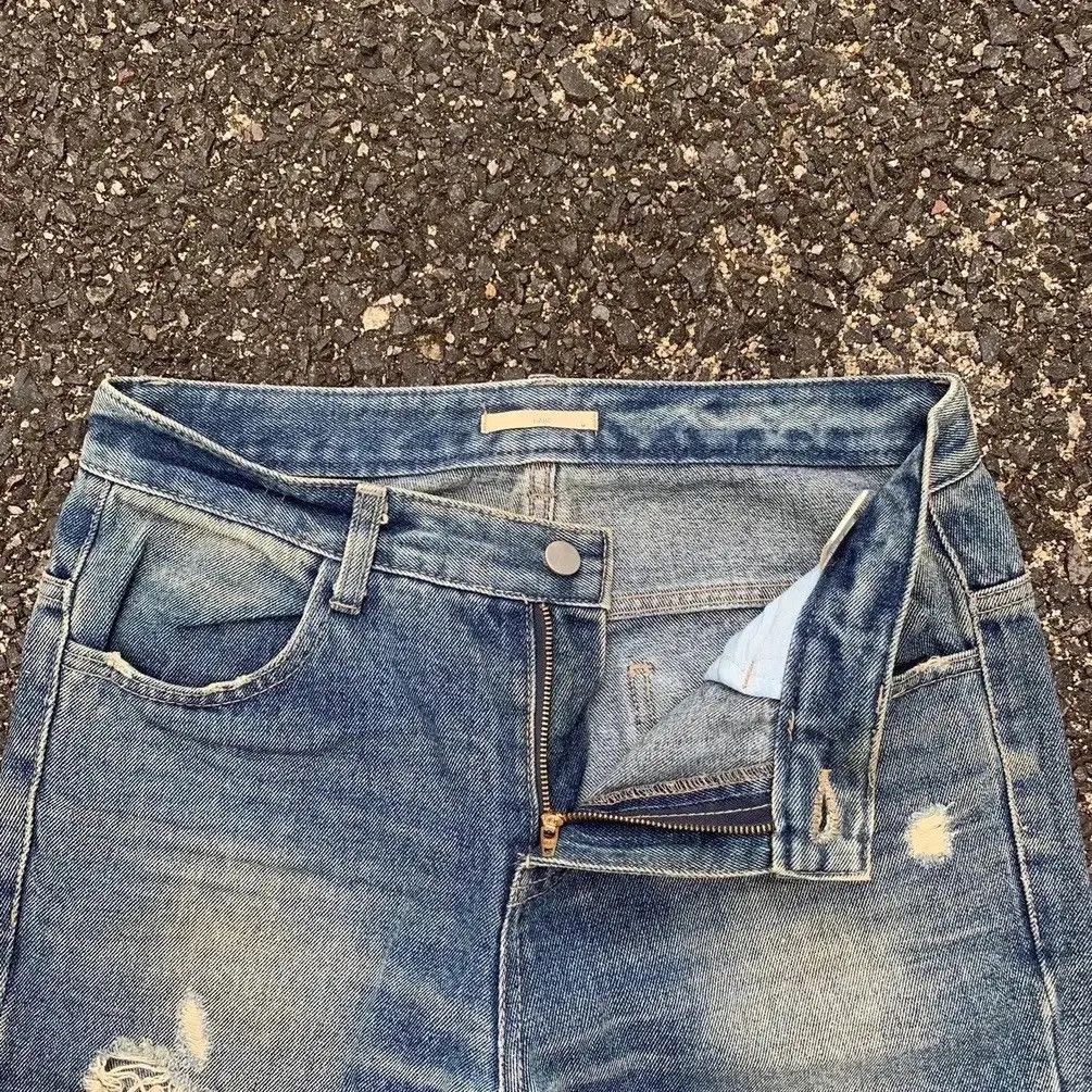 HARE 💥GRAIL💥HARE JEANS 30x31 RIPPED TROUSERS DENIM RUGGED PANTS Size US 30 / EU 46 - 7 Thumbnail