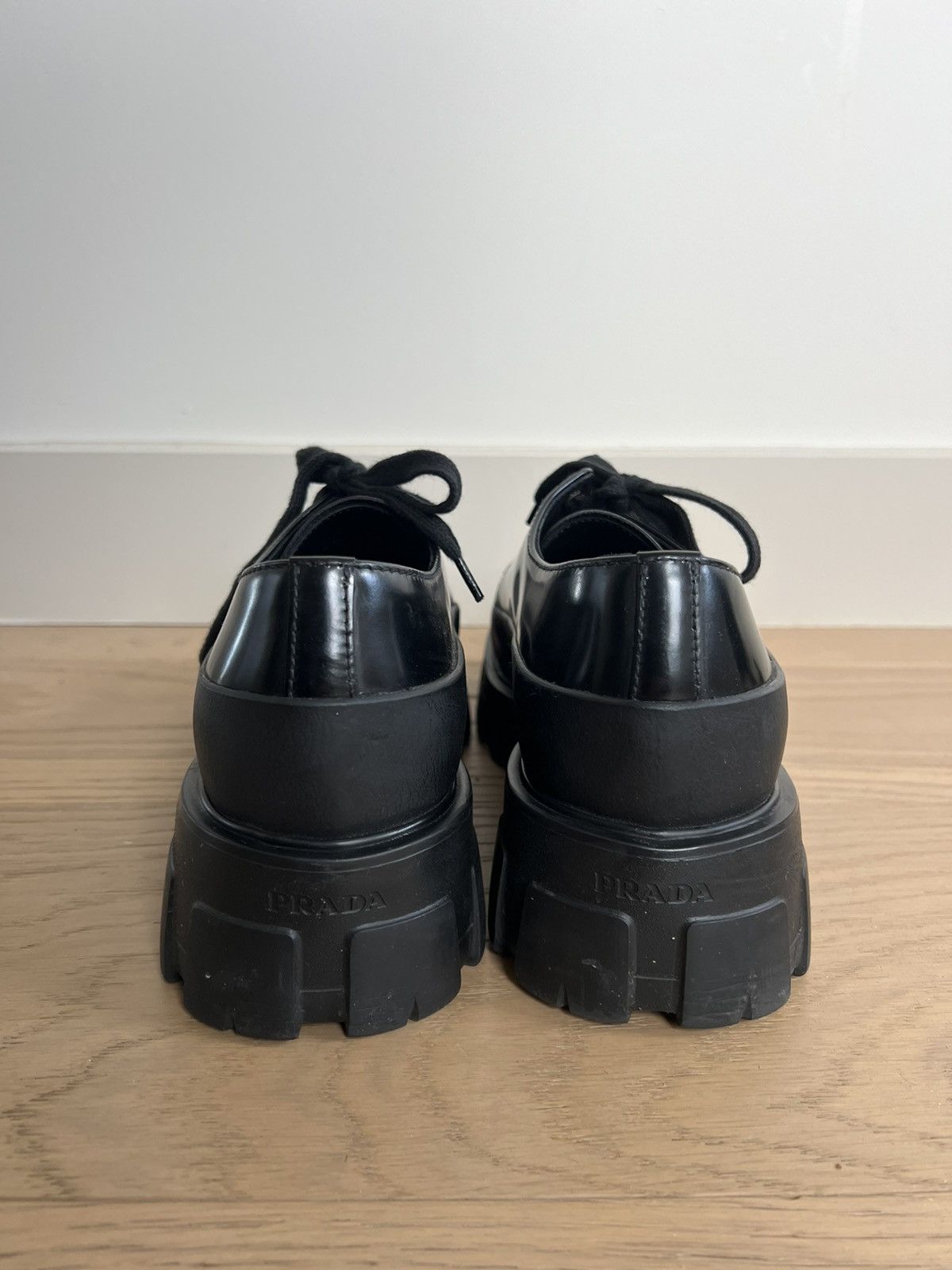 Prada Prada - Monolith Square Derby Size US 9 / EU 42 - 6 Thumbnail