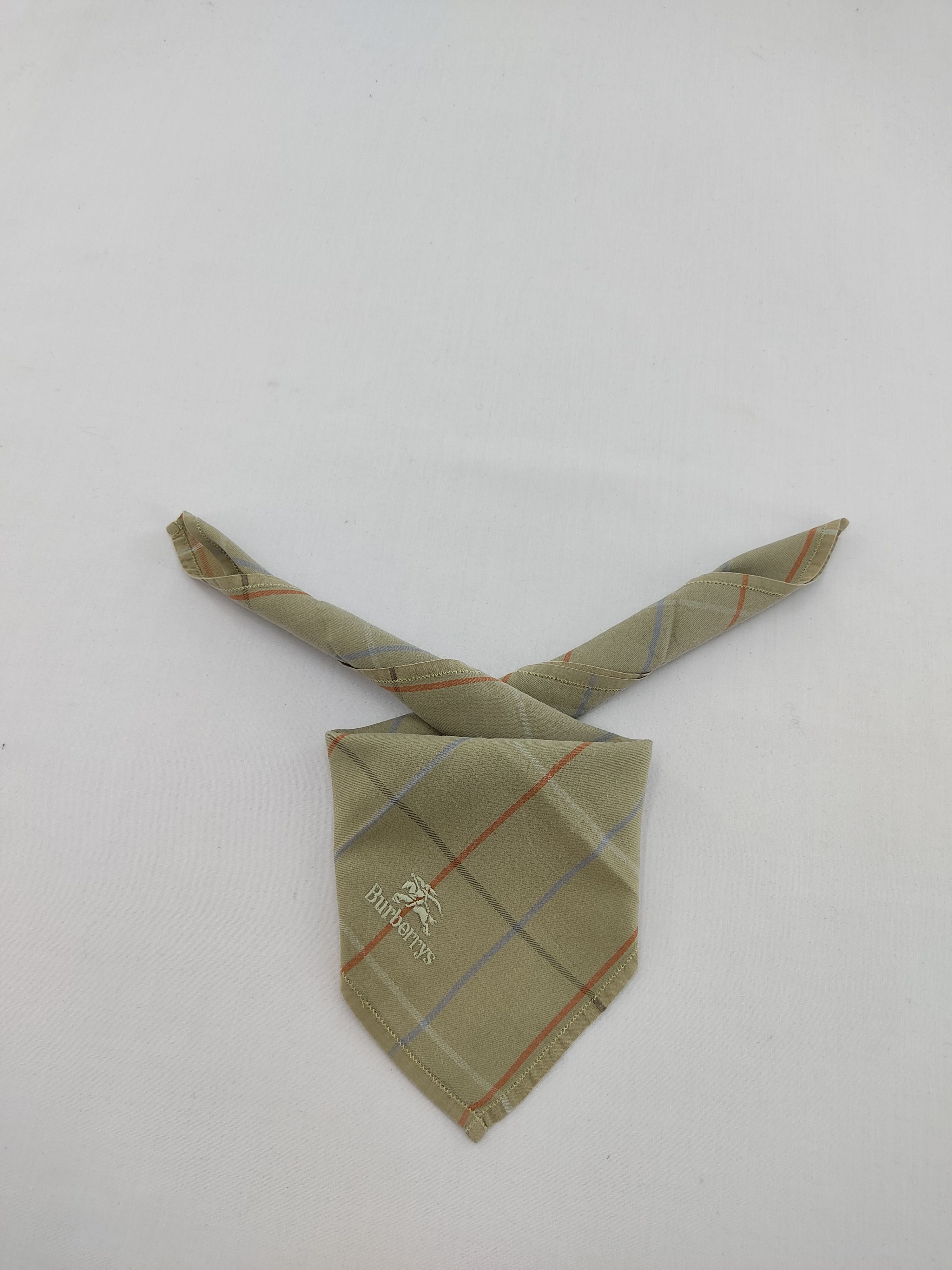 Burberry Vintage Burberry Handkerchief / Neckwear / Bandana Size ONE SIZE - 2 Thumbnail