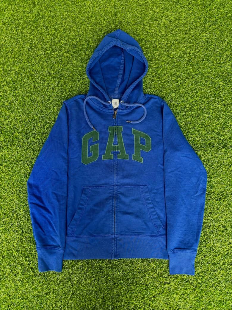 Gap GAP blue Zip Hoodie Size US XS / EU 42 / 0 - 1 Thumbnail