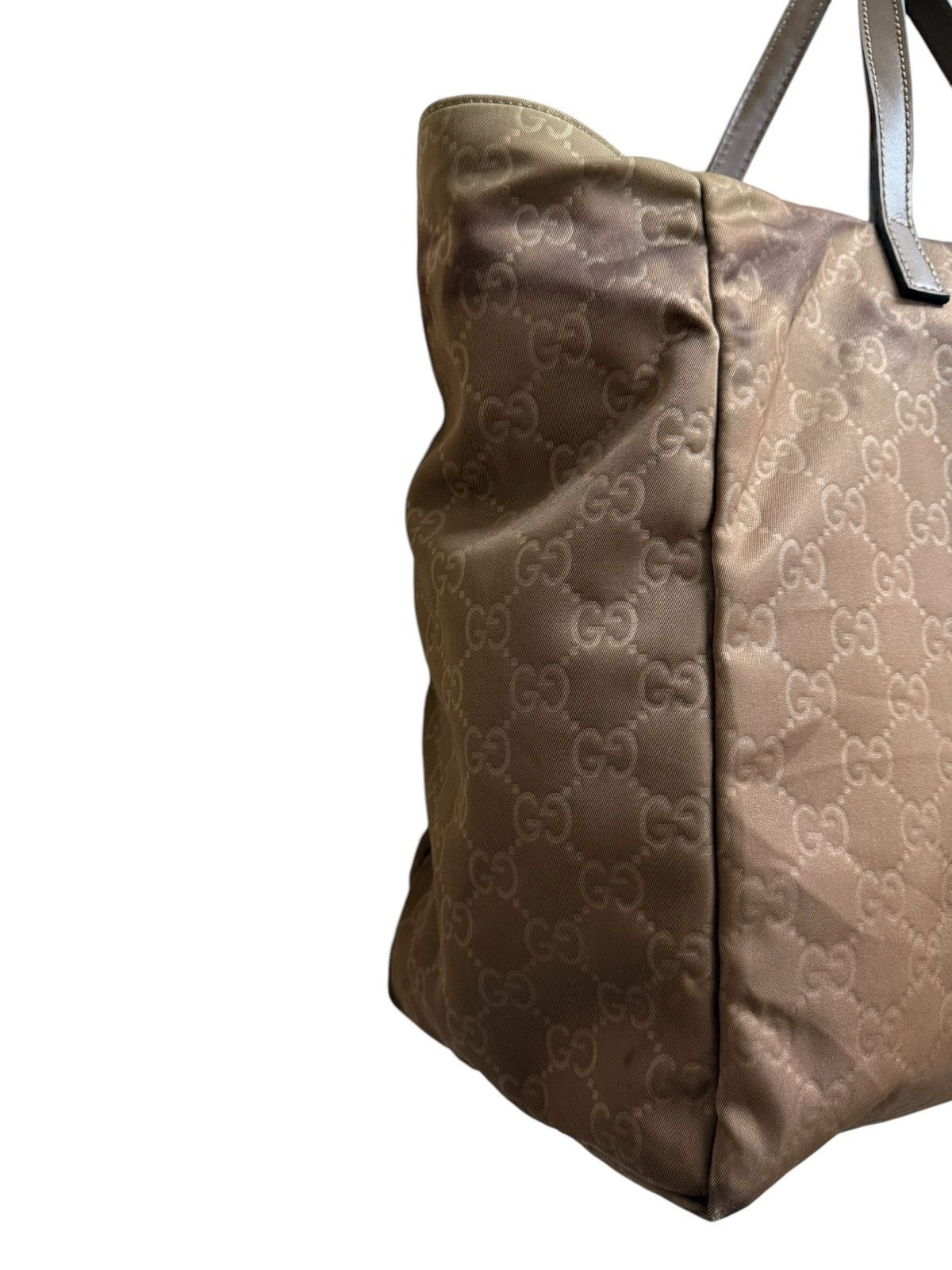 Gucci Gucci Monogram Nylon Tote Bag Size ONE SIZE - 4 Thumbnail