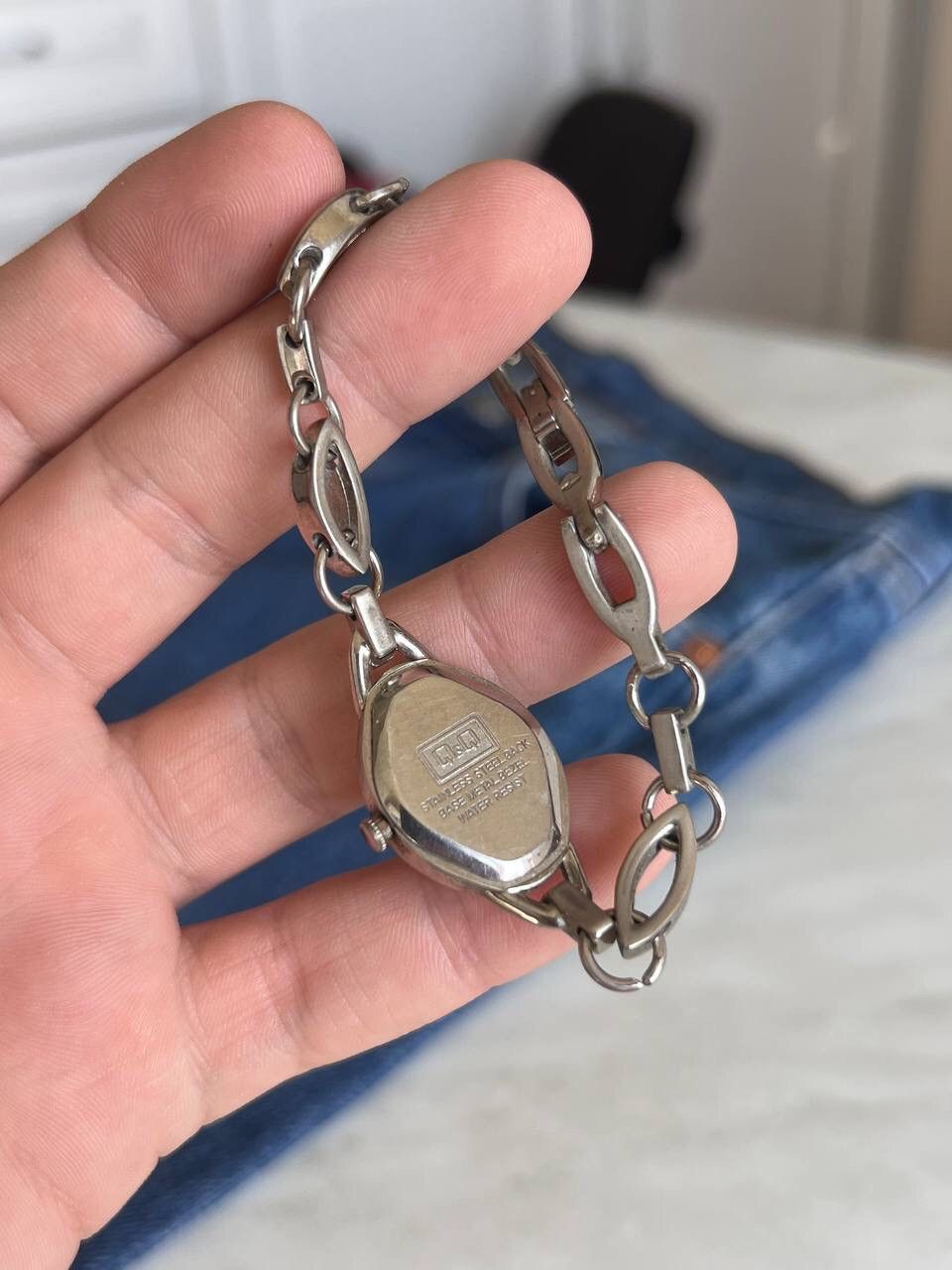 Japanese Brand × Vintage Vintage Japanese style futuristic Link ⛓ Metal Watch Size ONE SIZE - 5 Thumbnail