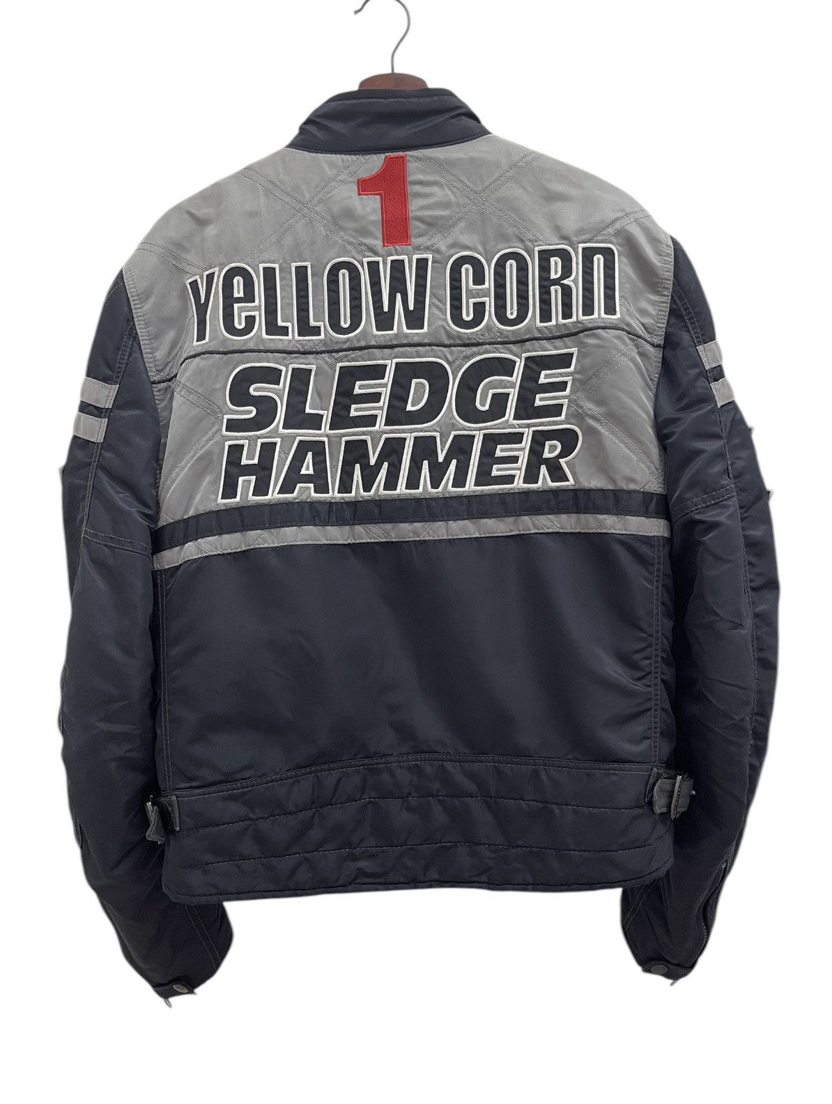 Daytona × YELLOW CORN Vtg Yellow Corn Daytona Patches Riding Jacket Size US S / EU 44-46 / 1 - 6 Thumbnail