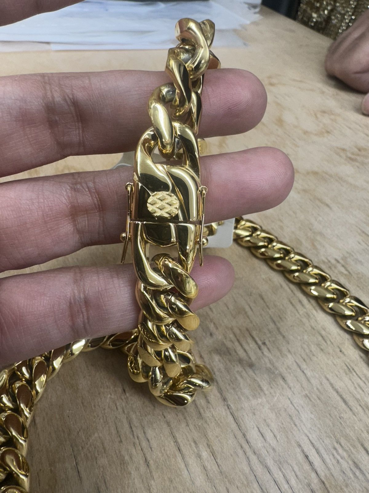 The Unbranded Brand Men Necklace Large Size 26 - 15 Thumbnail