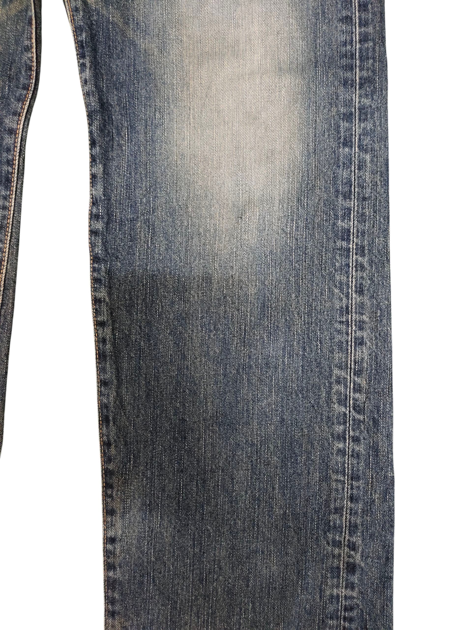 Comme des Garcons × Undercover Loose Jeans Edwin Xv 445 Clawmark Distress Denim Wide Leg Size US 32 / EU 48 - 3 Thumbnail