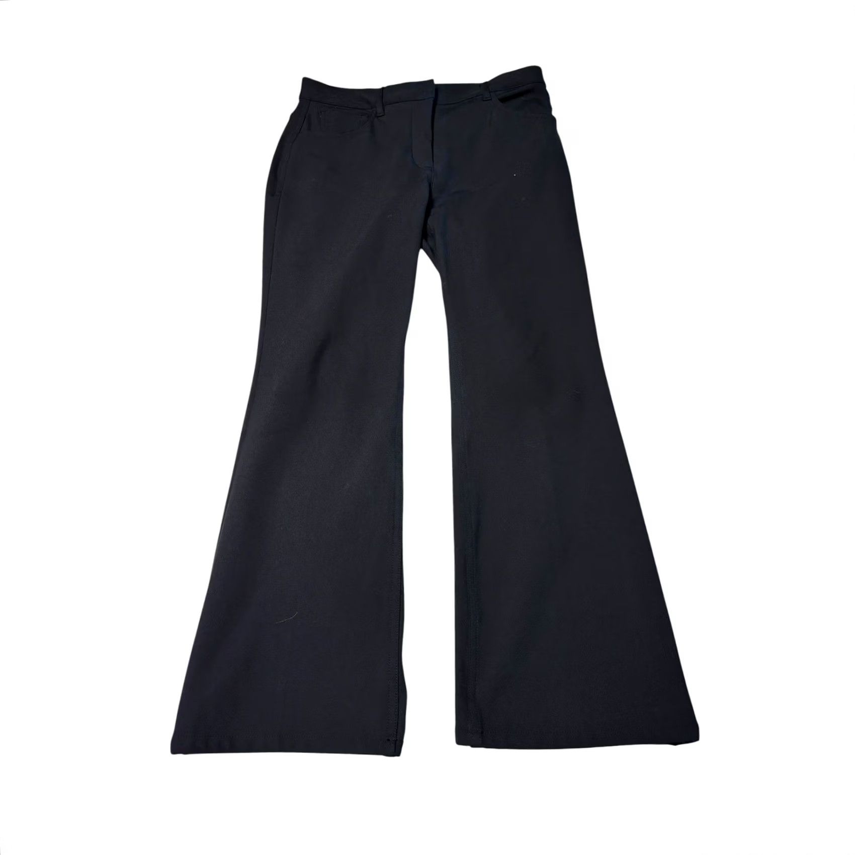 Theory Theory Womens Black Flare Leg 5 Pocket Trousers Pants Size 2 W28 L26 Size 26" / US 2 / IT 38 - 2 Thumbnail
