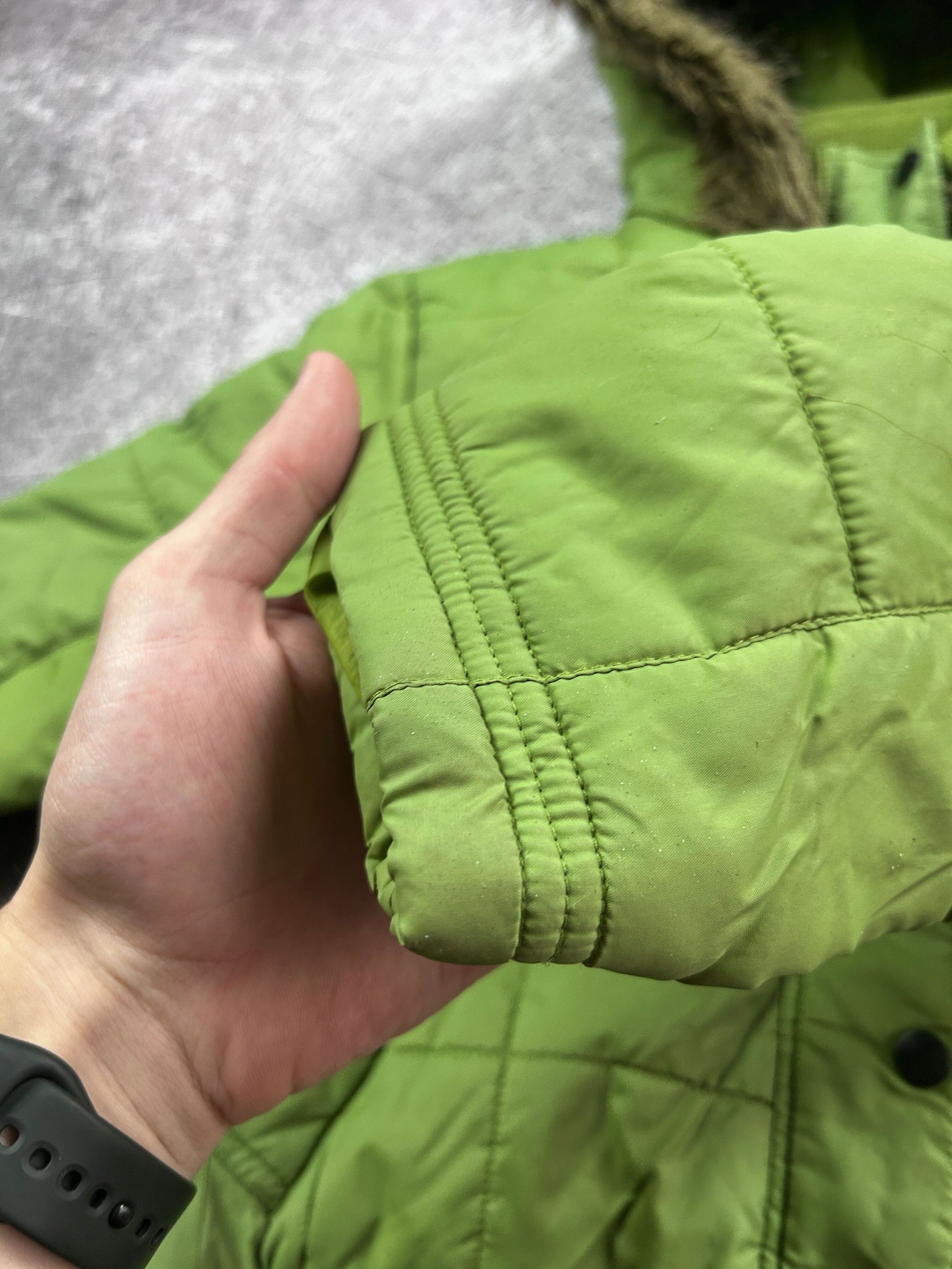 Vintage VTG If Six Was Nine Style Puffer Bomber Jacket Fur Hood Size US M / EU 48-50 / 2 - 7 Thumbnail