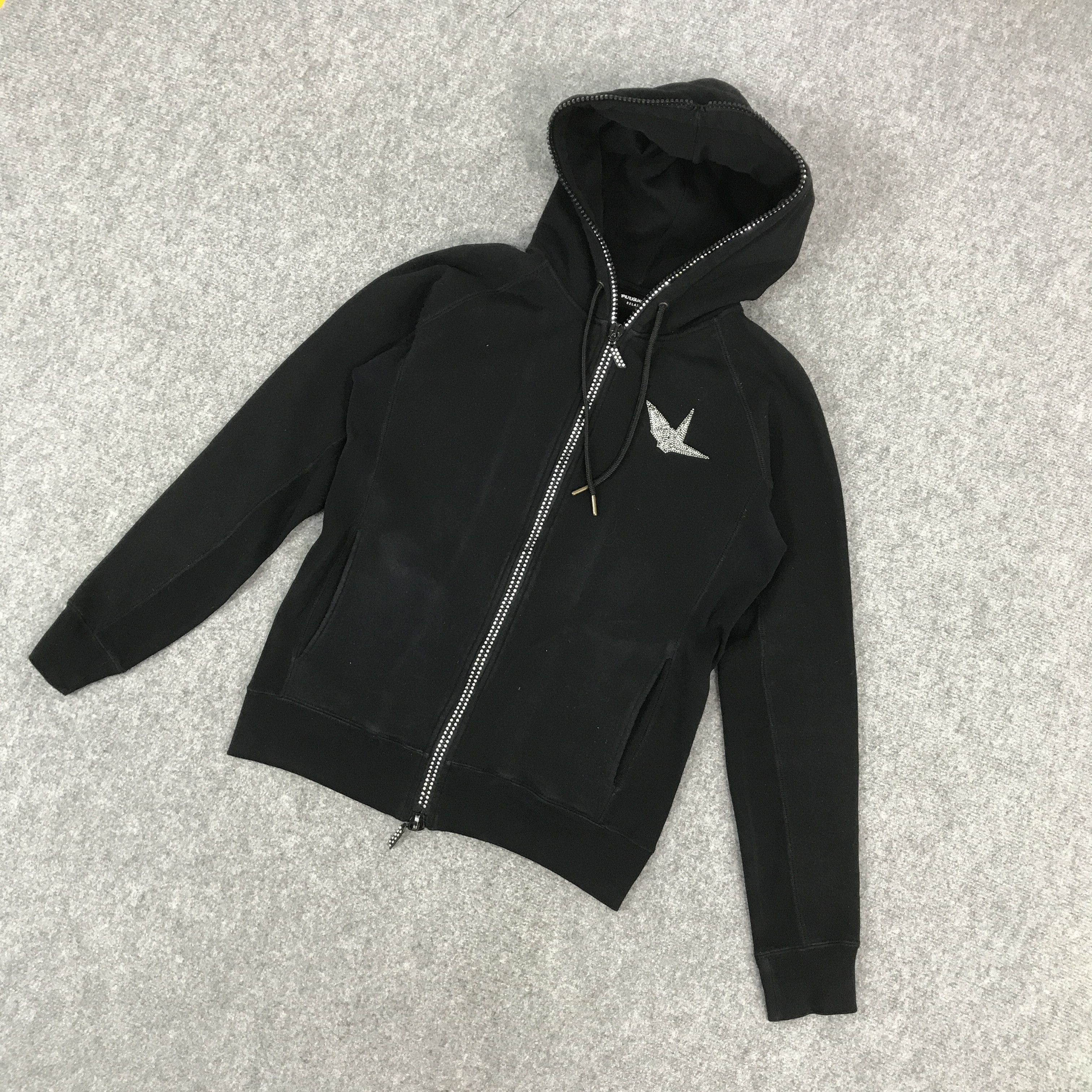 If Six Was Nine × Japanese Brand × Le Grande Bleu (L.G.B.) JAPANESE FASHION RELAX BLACK HOODIES JACKET Size US L / EU 52-54 / 3 - 5 Thumbnail
