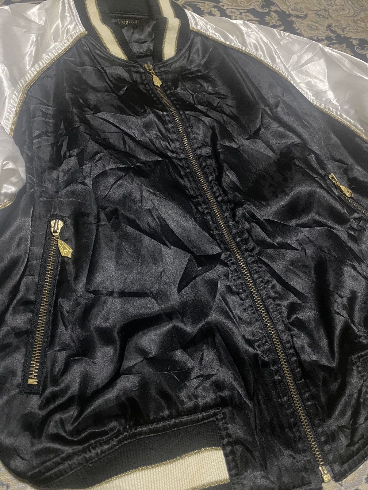 Japanese Brand × Yoshiyuki Konishi OG Rayon Yoshiyuki Konishi Dragon Embroidery Sukajan Jacket Size US L / EU 52-54 / 3 - 3 Thumbnail