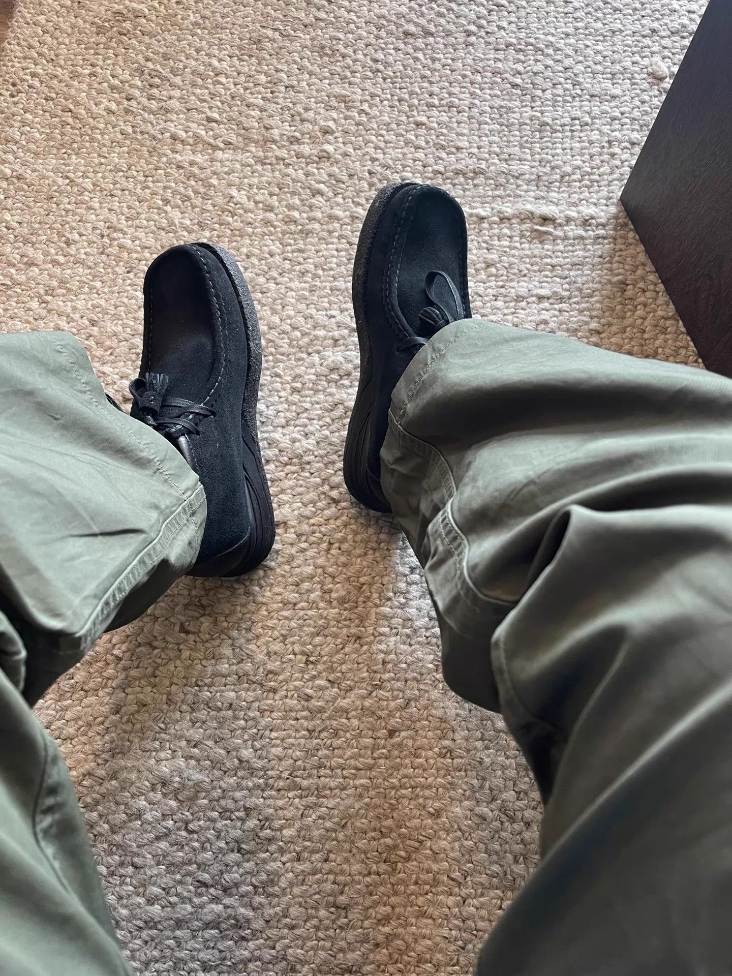 Visvim VISVIM Kendo Pants Olive Green Size 3 Thin VV Silhouette Size US 34 / EU 50 - 1 Thumbnail