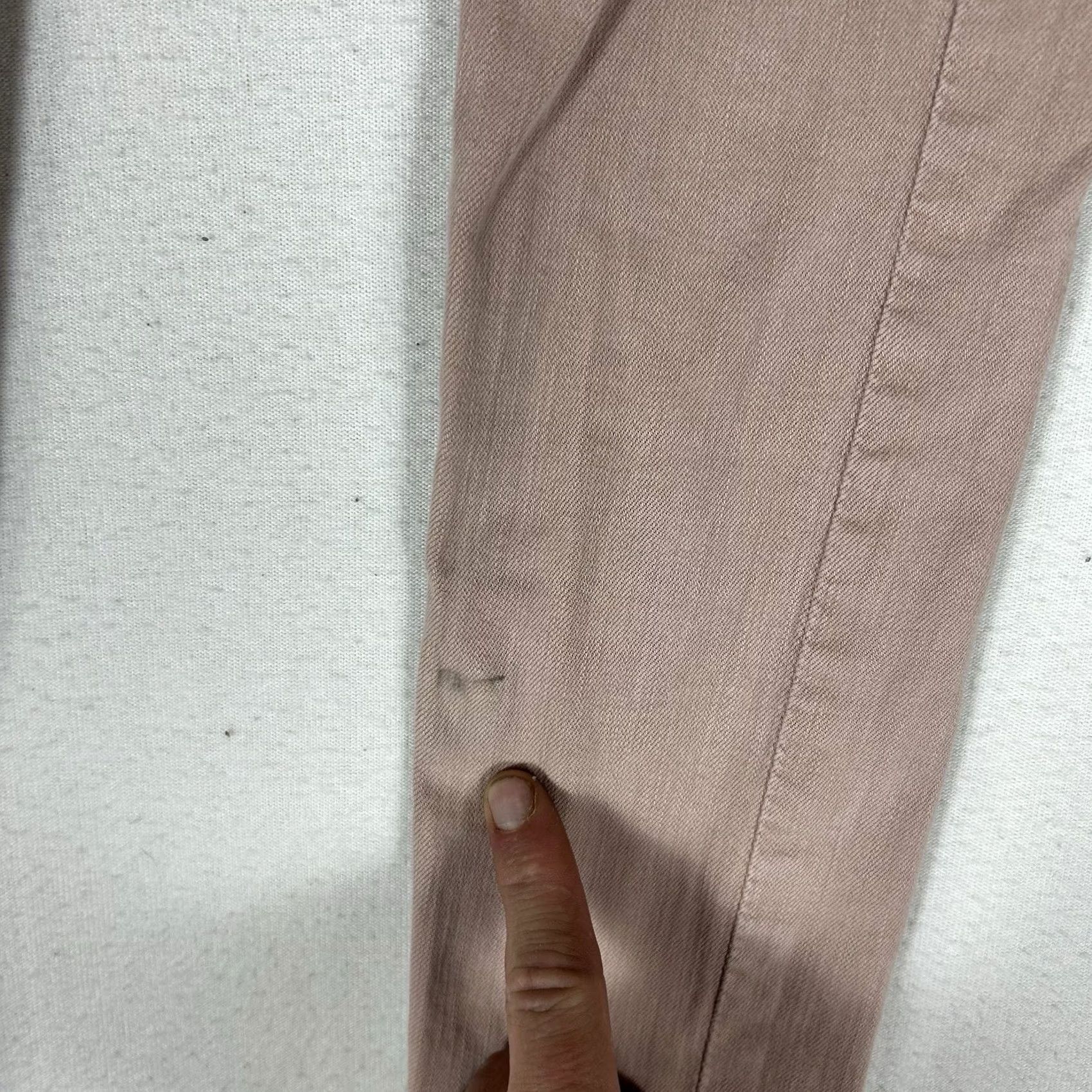 Pinko AG Adriano Goldschmied The Legging Ankle Super Skinny Jeans Womens Size 25R Pink Shirt? Size 42" / US 20 - 5 Thumbnail