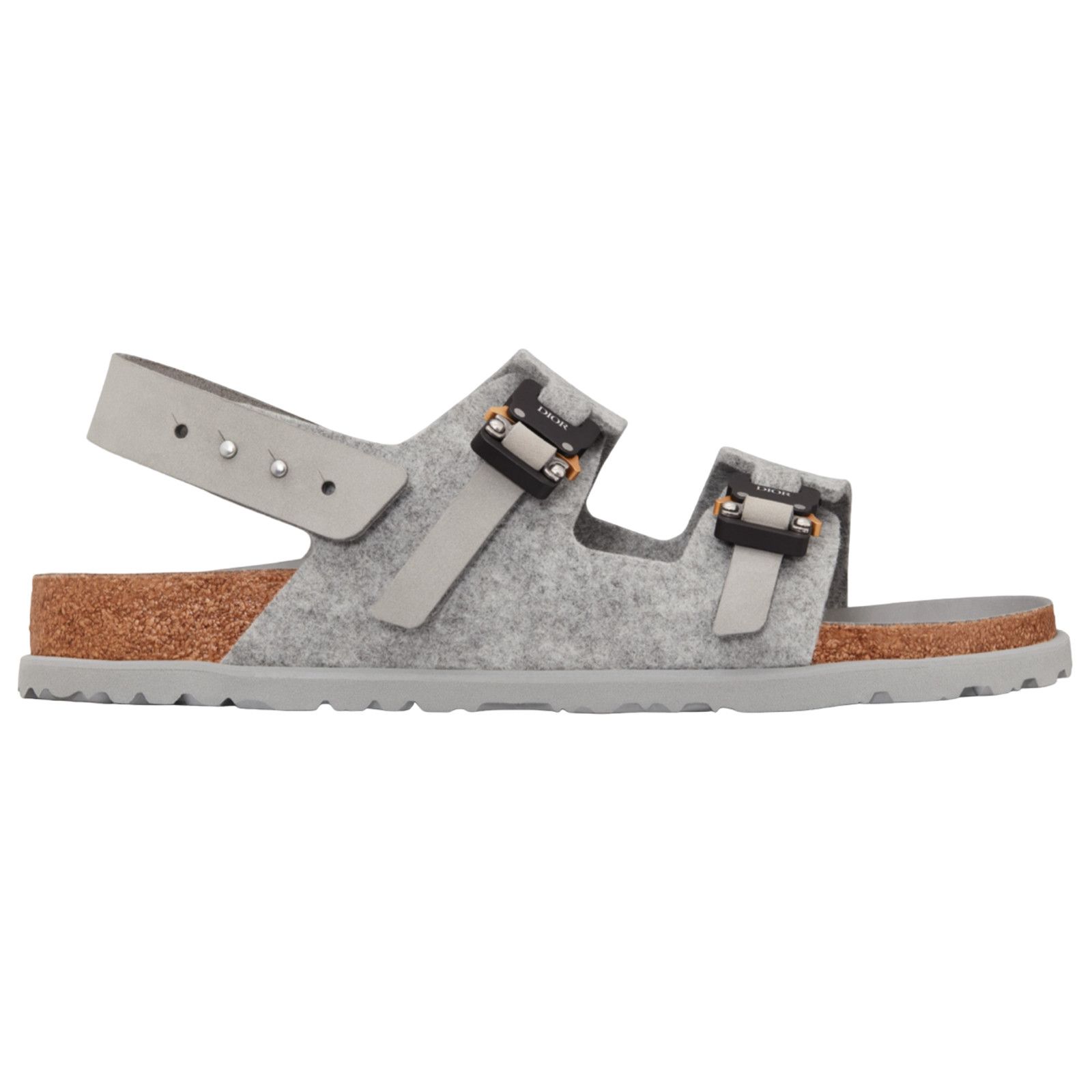Dior Dior By Birkenstock Milano Wool Slingback Buckle Flat 44 11 Size US 11 / EU 44 - 1 Thumbnail