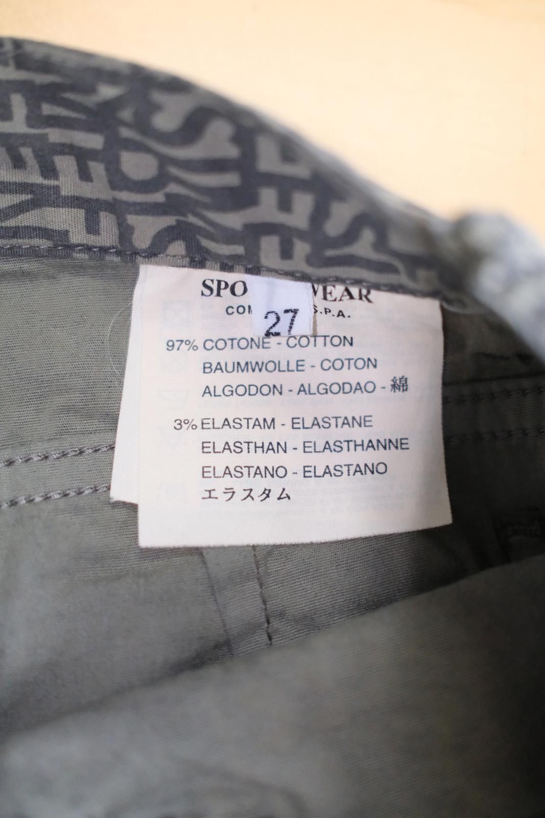 Designer 90's Fendissime Monogram Straight-Leg-Pant Size 28" / US 6 / IT 42 - 6 Thumbnail
