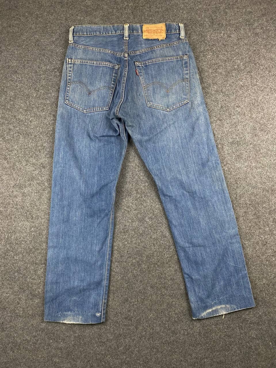 Levi's true vintage 70s levis 505 denim talon zipper Size US 32 / EU 48 - 1 Thumbnail
