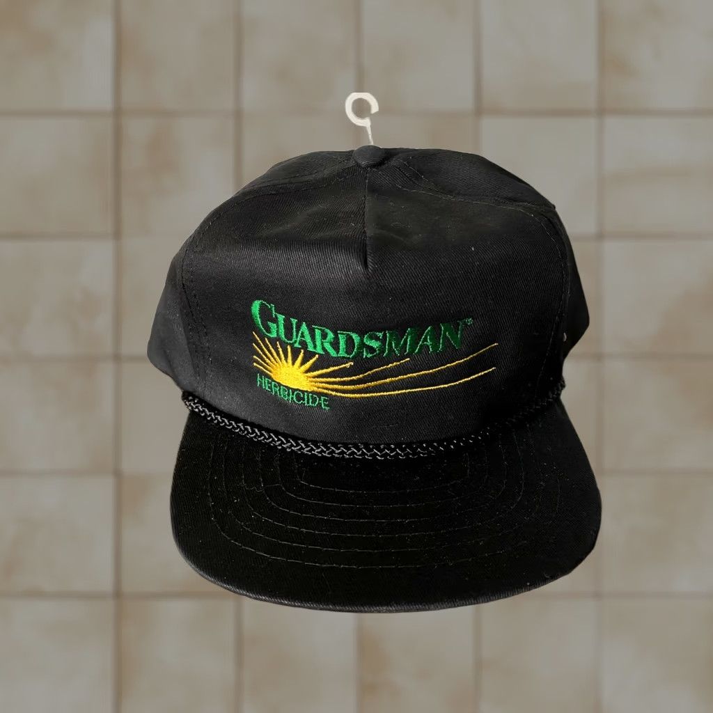 Vintage VINTAGE Guardsman Herbicide Red Made In USA Trucker Hat Snapback Size ONE SIZE - 1 Thumbnail