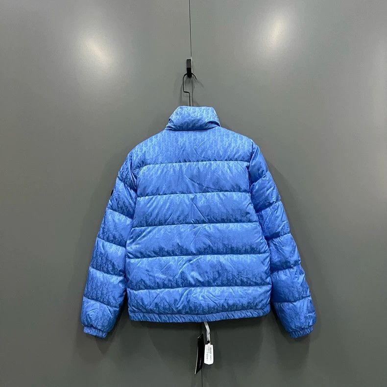 Dior Dior Blue full-print old flower down jacket 2502-Nextarrow Size US S / EU 44-46 / 1 - 2 Thumbnail