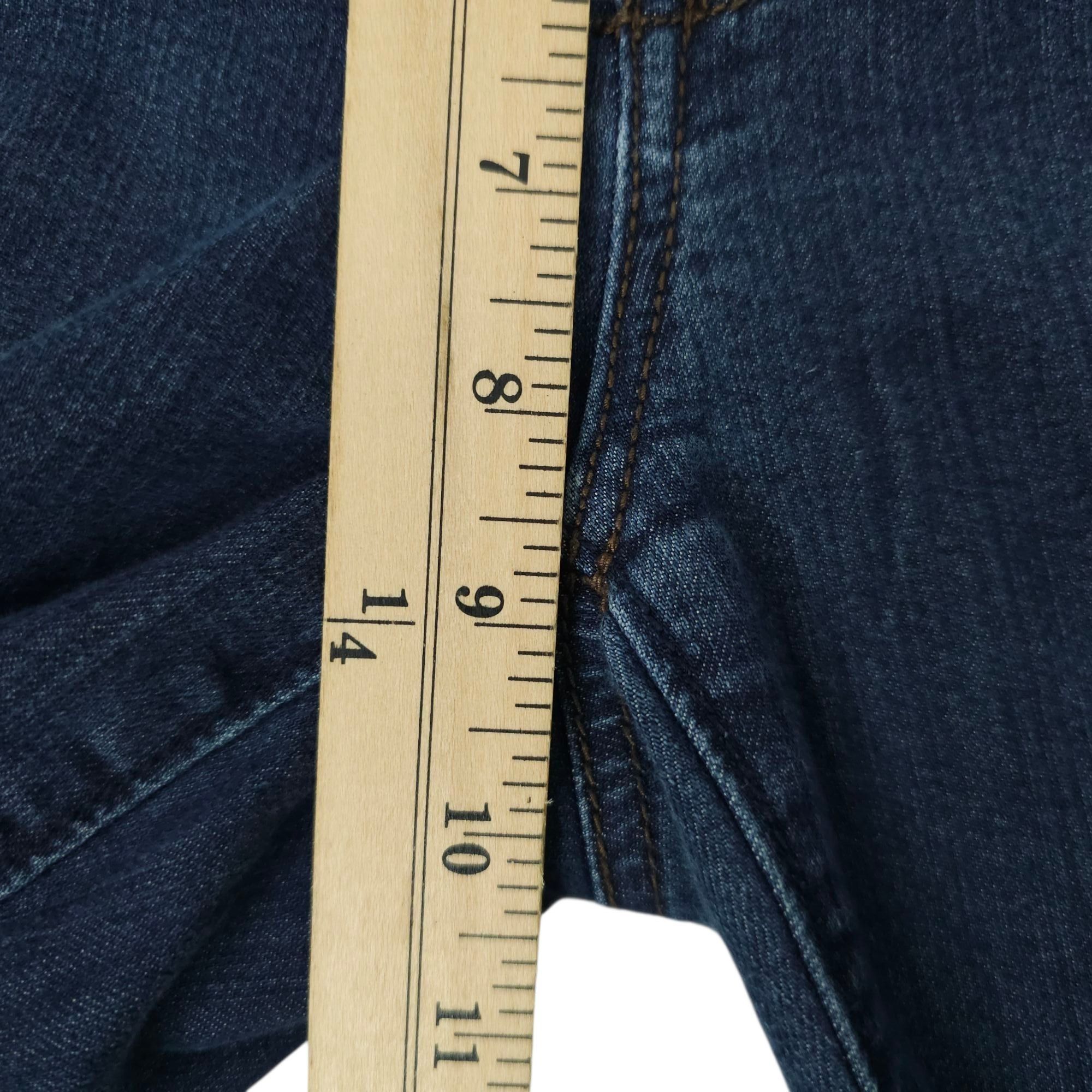 Loft Loft Modern Skinny Jeans Womens Size 28/6 Mid Rise Dark Wash Size 28" / US 6 / IT 42 - 13 Thumbnail