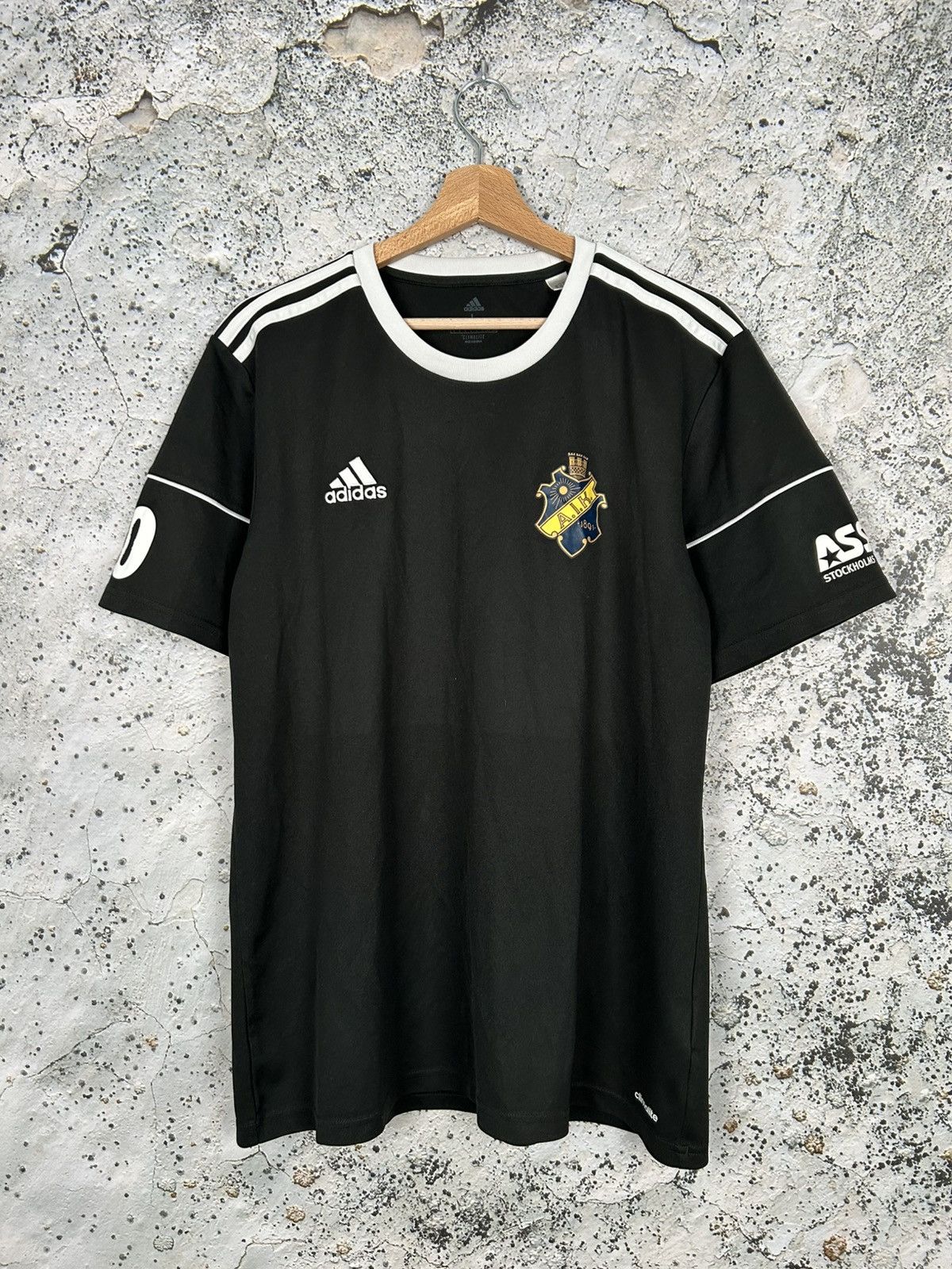 Adidas Adidas AIK Stockholm Soccer Jersey Football Sport Vintage Size US L / EU 52-54 / 3 - 1 Thumbnail