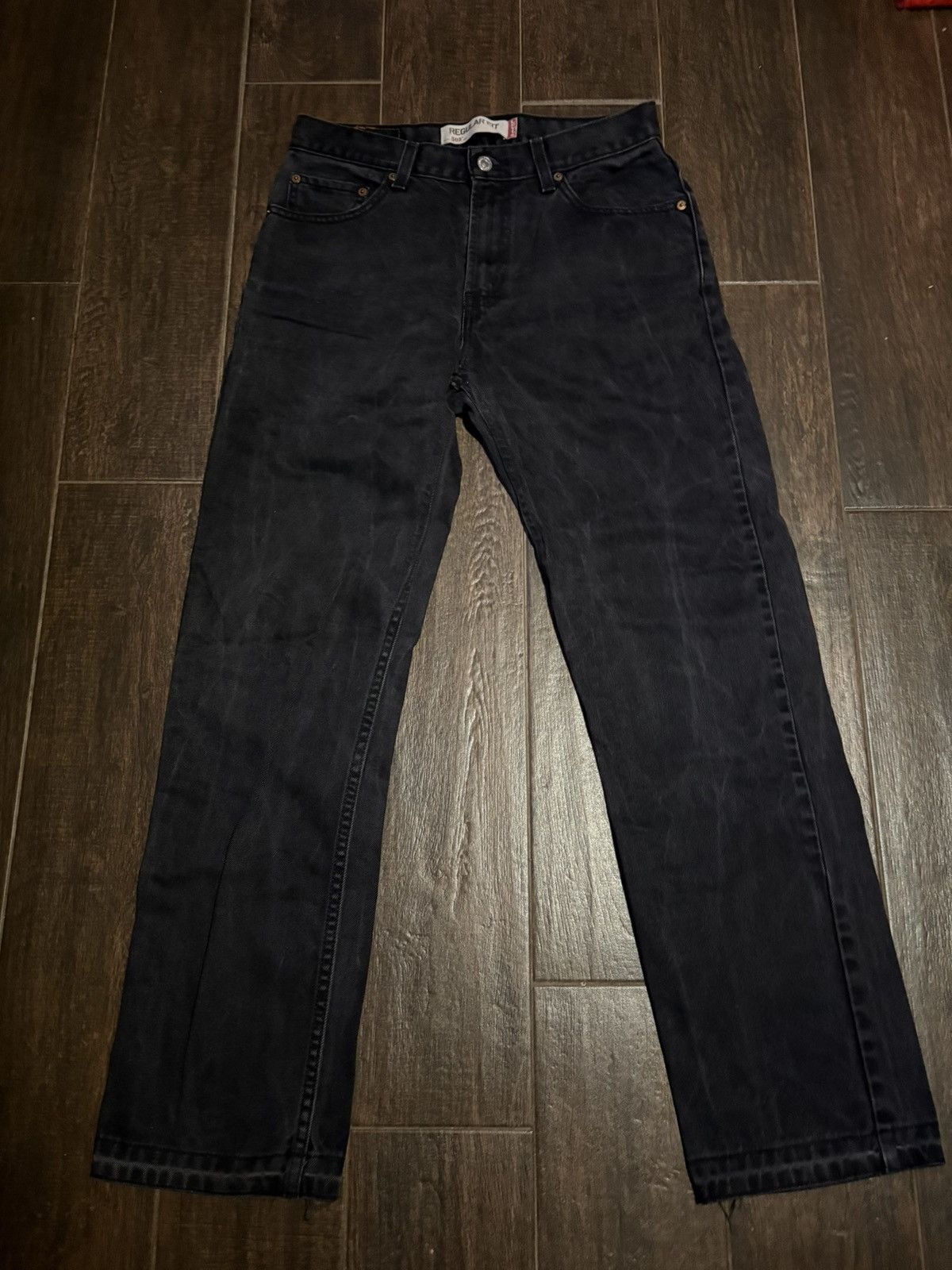 Levi's × Vintage Vintage Black Levi’s 501 Jeans Size US 30 / EU 46 - 2 Thumbnail
