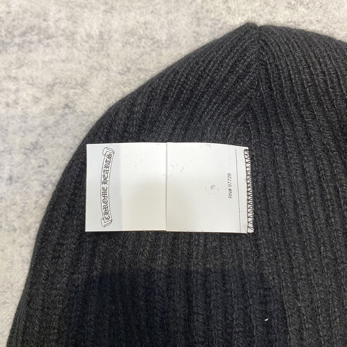 Chrome Hearts Chrome Hearts BIG DADDY cashmere beanie black Size ONE SIZE - 8 Thumbnail