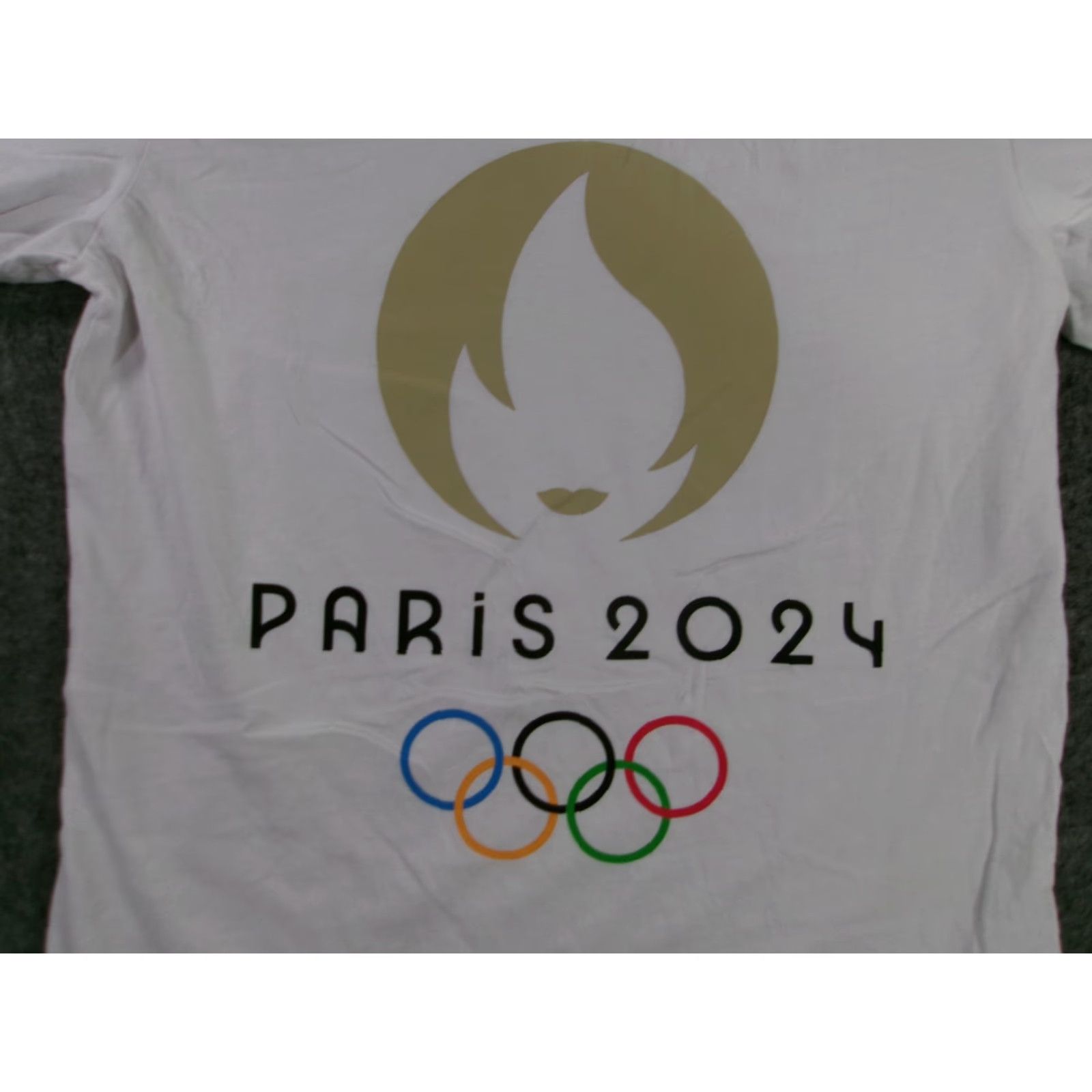 Vintage Weeplay Paris 2024 Shirt Men Small White Official Olympics Crewneck Graphic Tee Size US S / EU 44-46 / 1 - 2 Thumbnail