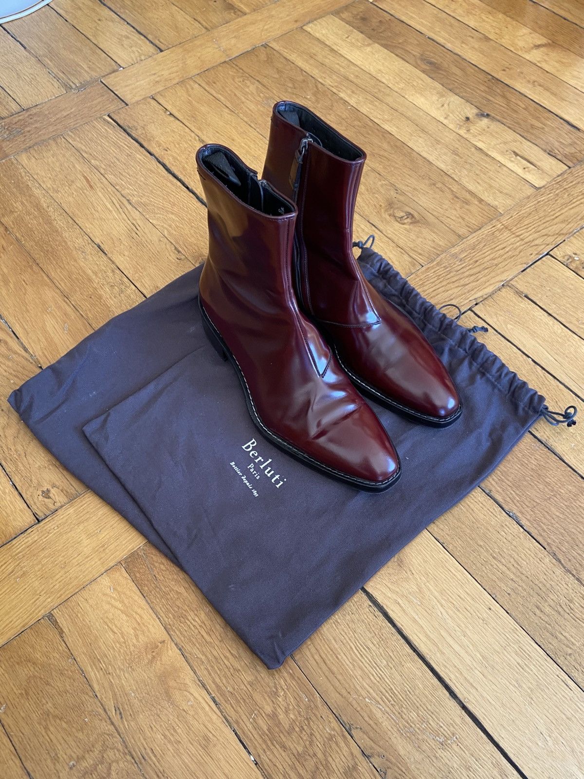Berluti FW18 Caractere Instinct Boots Haider Ackermann Berluti Size US 7.5 / EU 40-41 - 1 Thumbnail