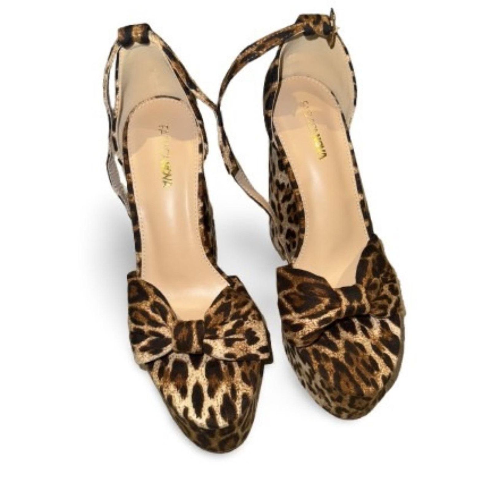 Cosa Nova Fashion nova cougar print heels Size US 8.5 / IT 38.5 - 3 Thumbnail