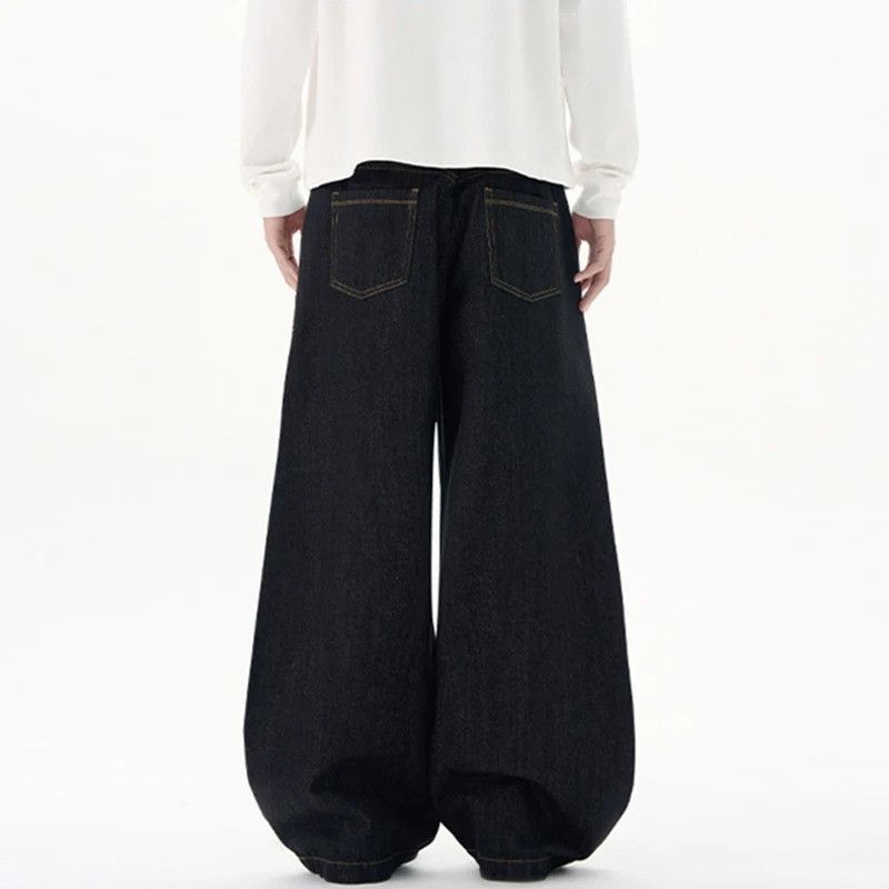 Jean Wide Leg Loose Male Jeans Size US 32 / EU 48 - 2 Thumbnail