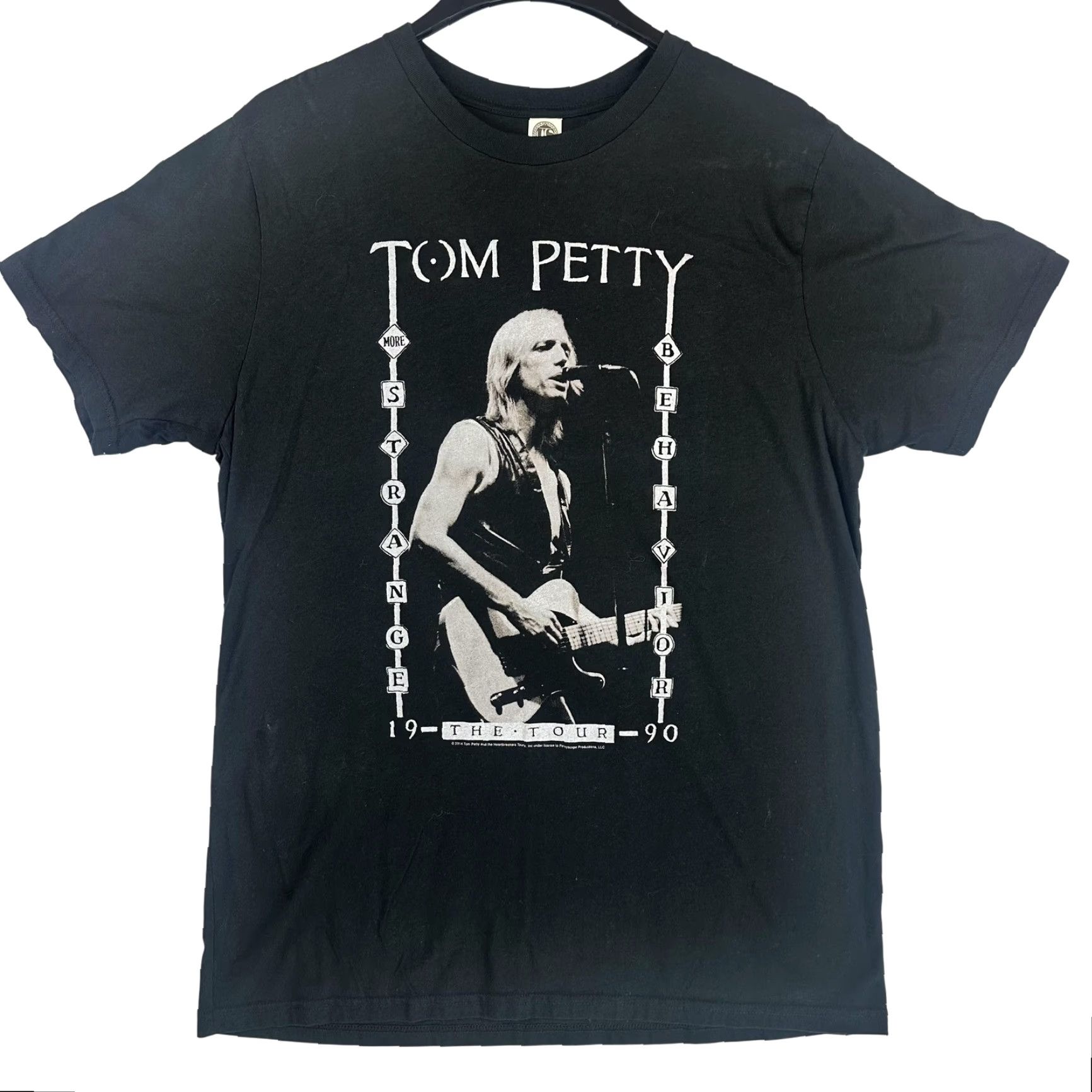 Vintage Tom Petty Shirt Mens XL Black Tour Rock Band 2014 Size US XL / EU 56 / 4 - 2 Thumbnail