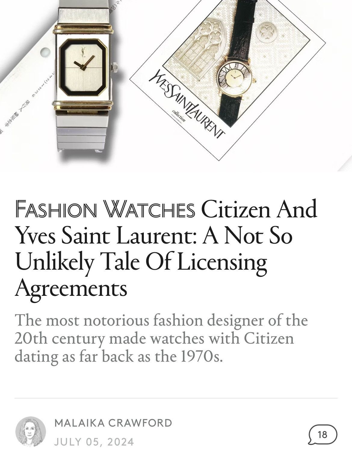 Yves Saint Laurent vintage ysl three-tone quartz yves saint laurent watch Size ONE SIZE - 8 Thumbnail
