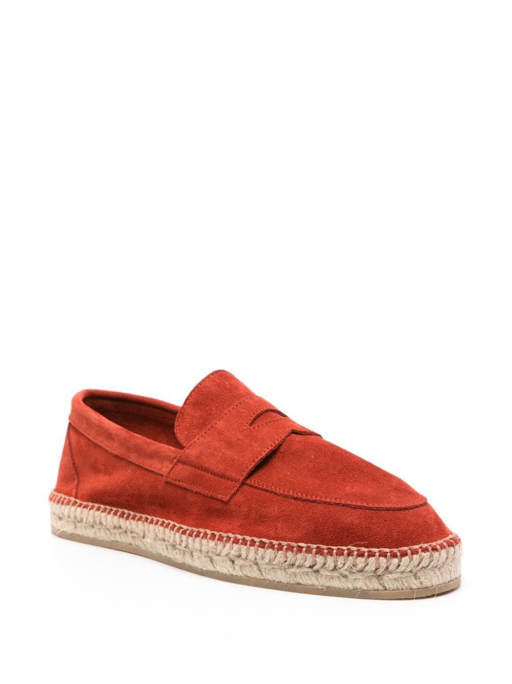 Christian Louboutin o1s1wg110924 Varsiboat Flat Shoes in Orange Size US 8 / EU 41 - 2 Thumbnail