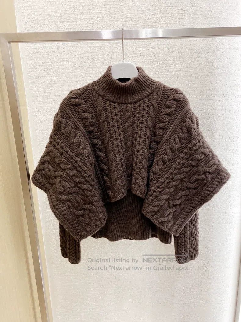 Hermes Hermes False Two-Piece Knitted Woolen Sweater Size XXS / US 00 / IT 34 - 1 Thumbnail