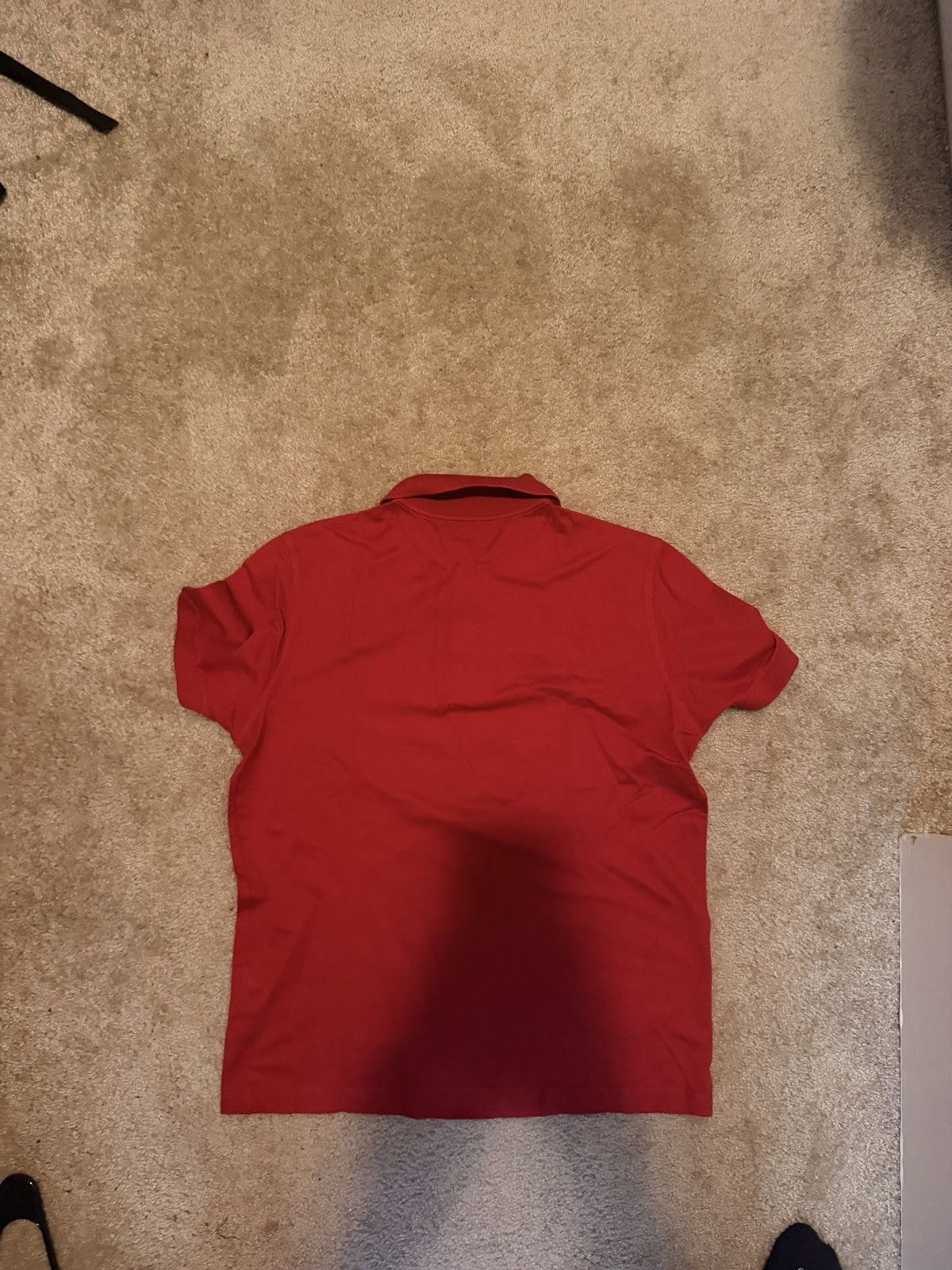 Louis Vuitton Louis Vuitton LV Logo Polo Shirt Red Size small Size US S / EU 44-46 / 1 - 2 Thumbnail