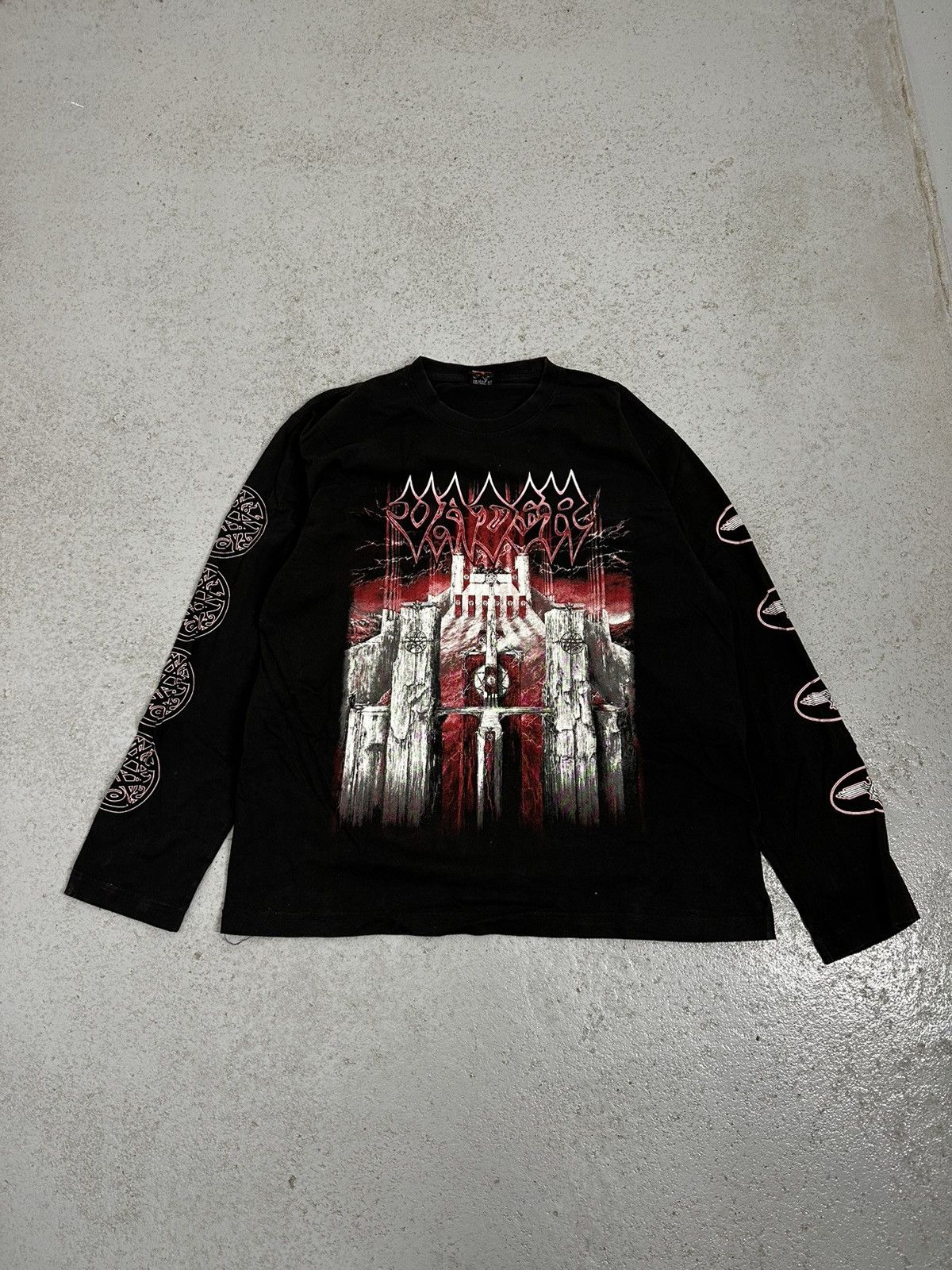 Band Tees 2011 Vader The Sign Of Hell Rock Tour Longsleeve Size US XXL / EU 58 / 5 - 1 Thumbnail