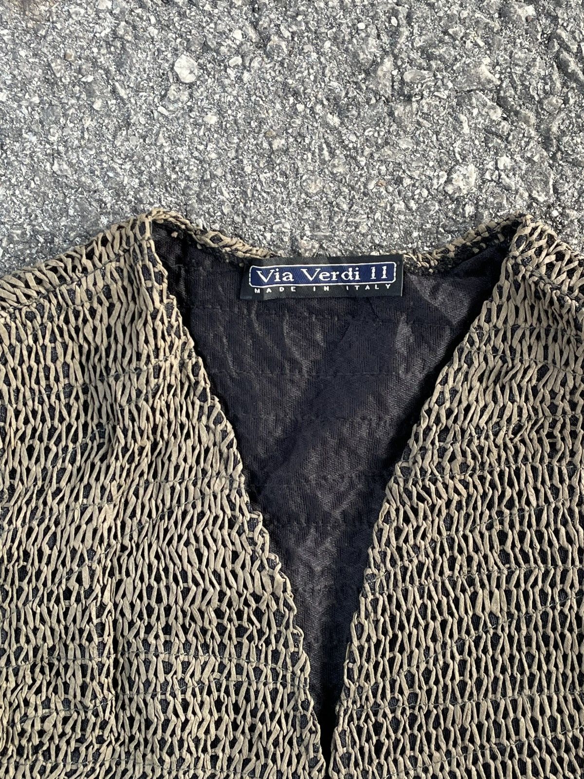 Seditionaries Via Verdi 11 | Mesh Maxi Vest Size M / US 6-8 / IT 42-44 - 3 Thumbnail