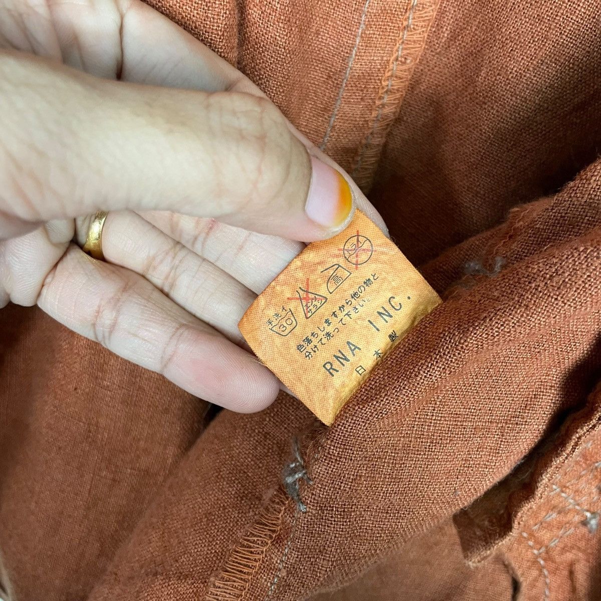 Japanese Brand RNA In Gamble Overlapping Frint Design Jacket Size US M / EU 48-50 / 2 - 17 Thumbnail