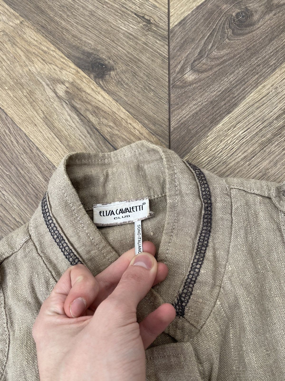 Elisa Cavaletti × Vintage Vintage Elisa Cavaletti women's archival Jacket Size L / US 10 / IT 46 - 8 Thumbnail
