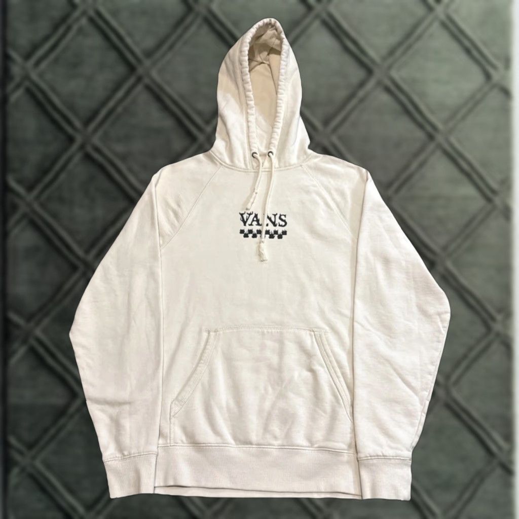Vans Vans Skateboarding Versa White Hoodie Sweatshirt Adult Large Mens Size US L / EU 52-54 / 3 - 1 Thumbnail