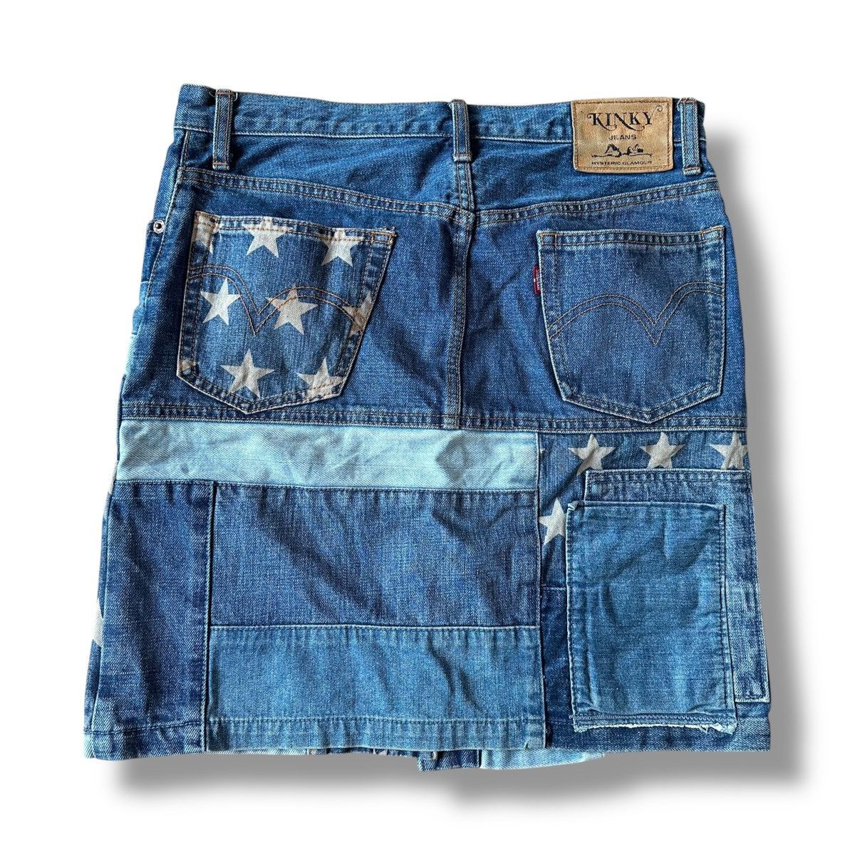 Hysteric Glamour Hysteric Glamour Kinky Mini Denim Skirt Size 30" / US 8 / IT 44 - 2 Thumbnail