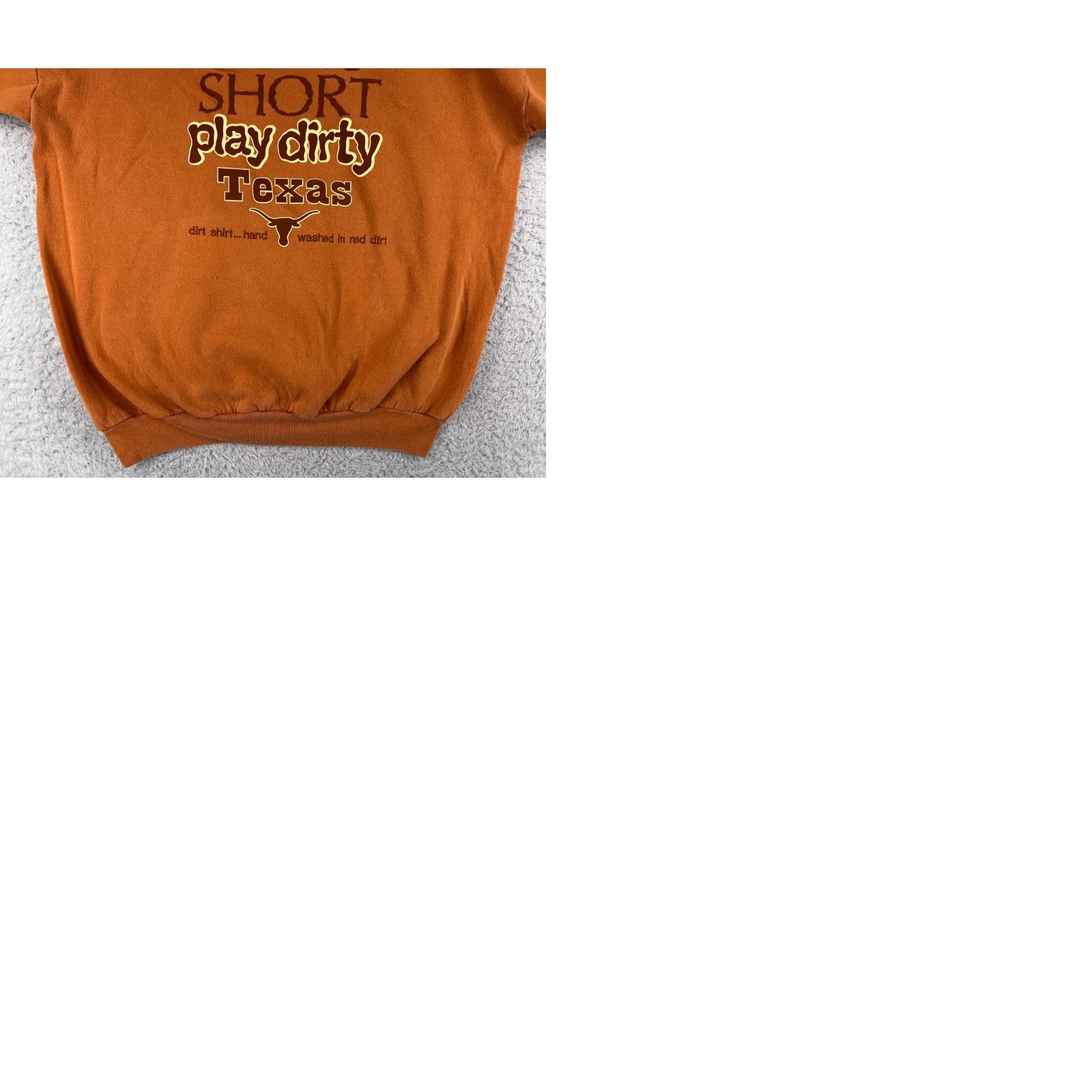 Vintage Real Dirt Adult XL Orange Hoodie Sweater Men Pockets Size US XL / EU 56 / 4 - 10 Thumbnail