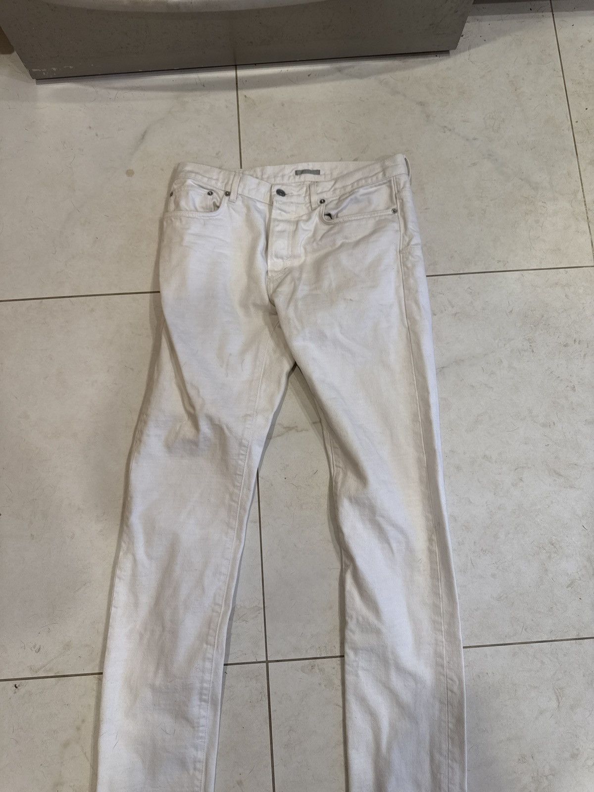 Dior White Dior Jean Size US 31 - 1 Thumbnail