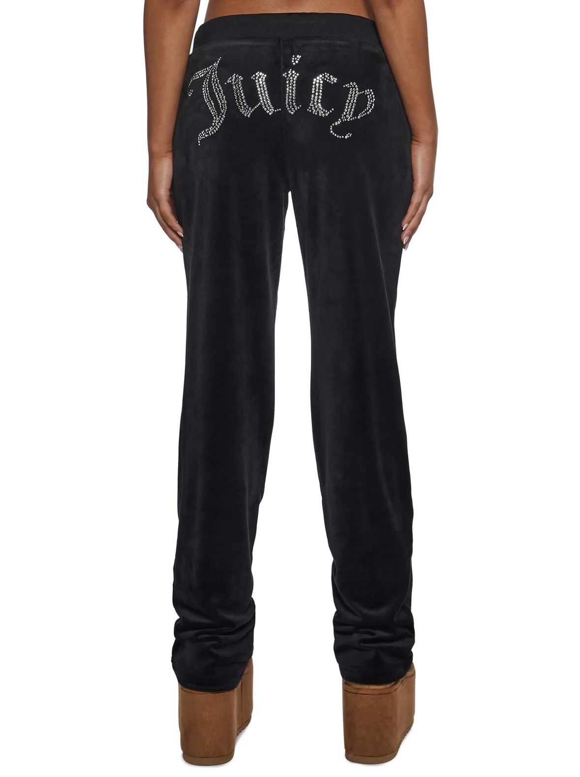 Juicy Couture Juicy Couture OG Big Bling velour track pants Size 27" / US 4 / IT 40 - 1 Thumbnail