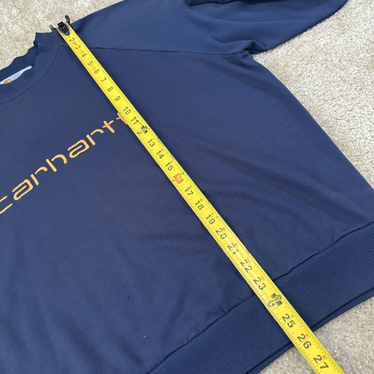Carhartt × Vintage Vintage Carhartt Spellout Crewneck Sweatshirt Large Size US L / EU 52-54 / 3 - 8 Thumbnail
