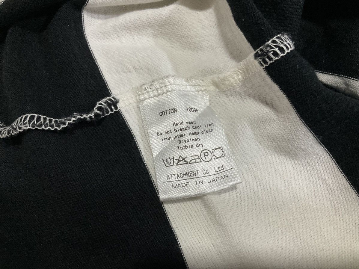 Attachment × Japanese Brand × Kazuyuki Kumagai Attachment 🔥Y2K Vintage Kazuyuki Kumagai Attachment Striped Shirt Size US S / EU 44-46 / 1 - 12 Thumbnail