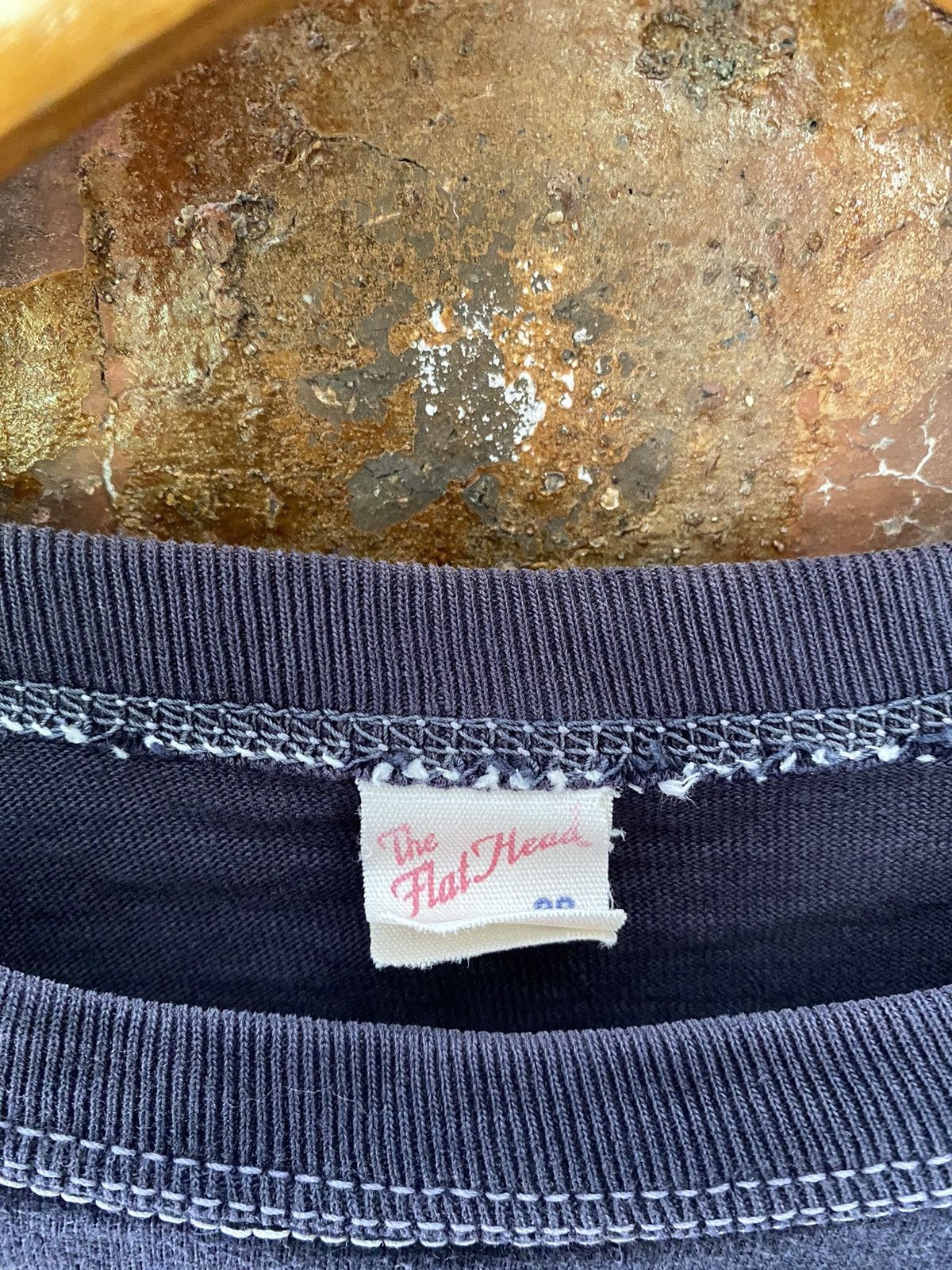 The Flat Head 2000s Goros native indigo tee Size US XS / EU 42 / 0 - 10 Thumbnail